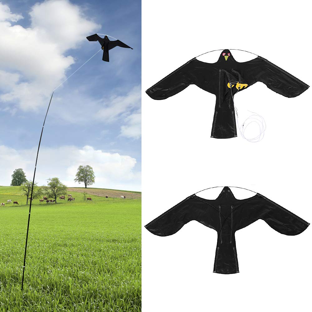 Greensen - Spaventapasseri per Uccelli, con Asta telescopica da 5 m