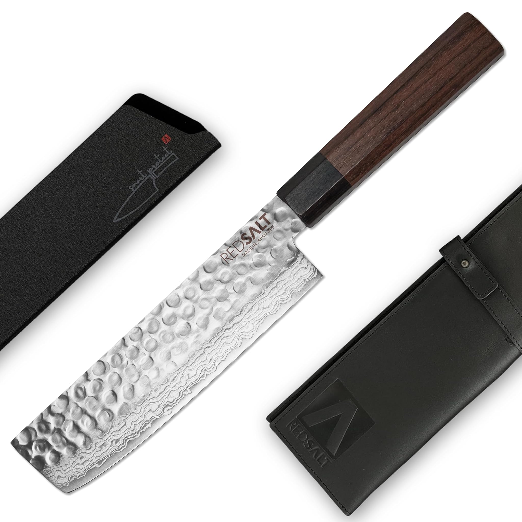 Redsalt® Professional Series NAKIRI 16cm Coltello Damasco