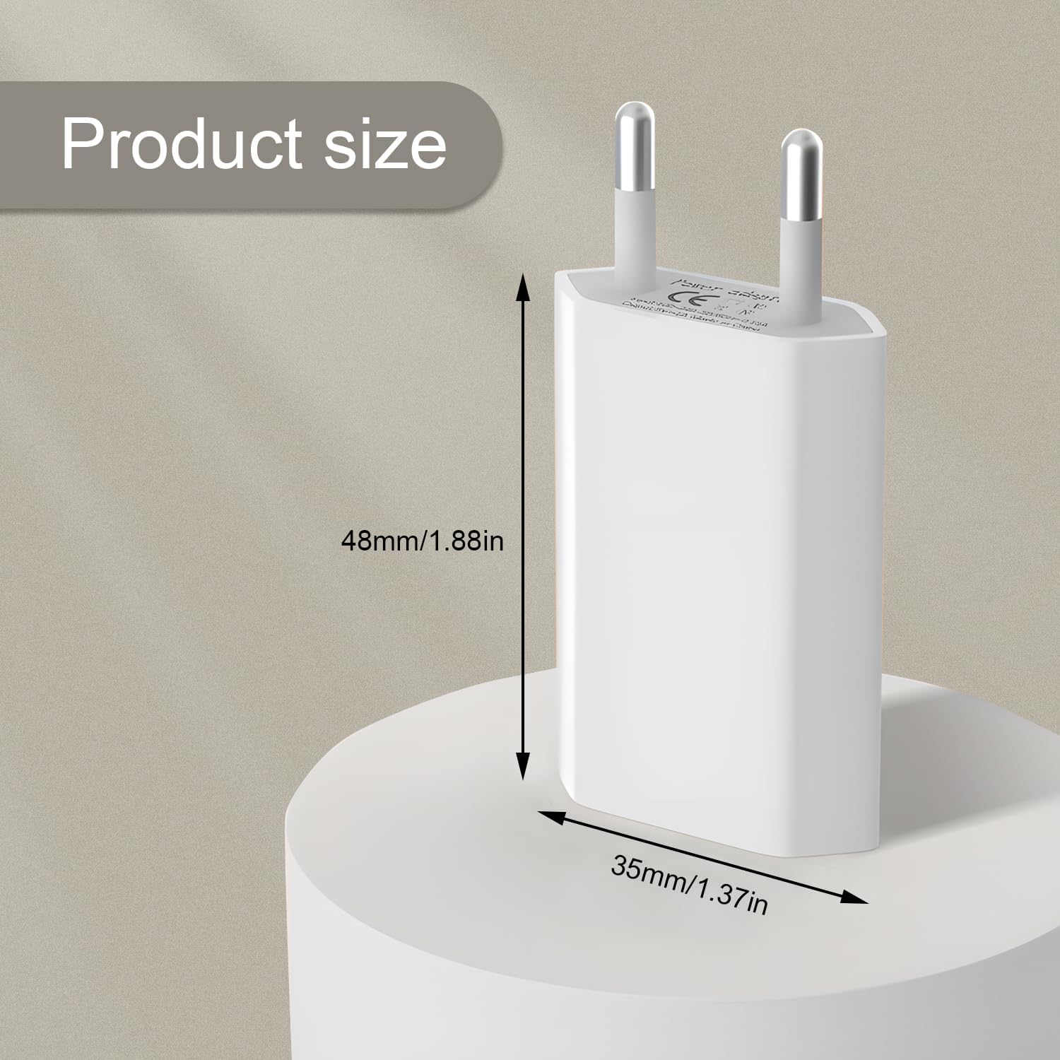 Sigandg 4 Pezzi Caricatore Rapido USB Adattatore Universale - immagine 2