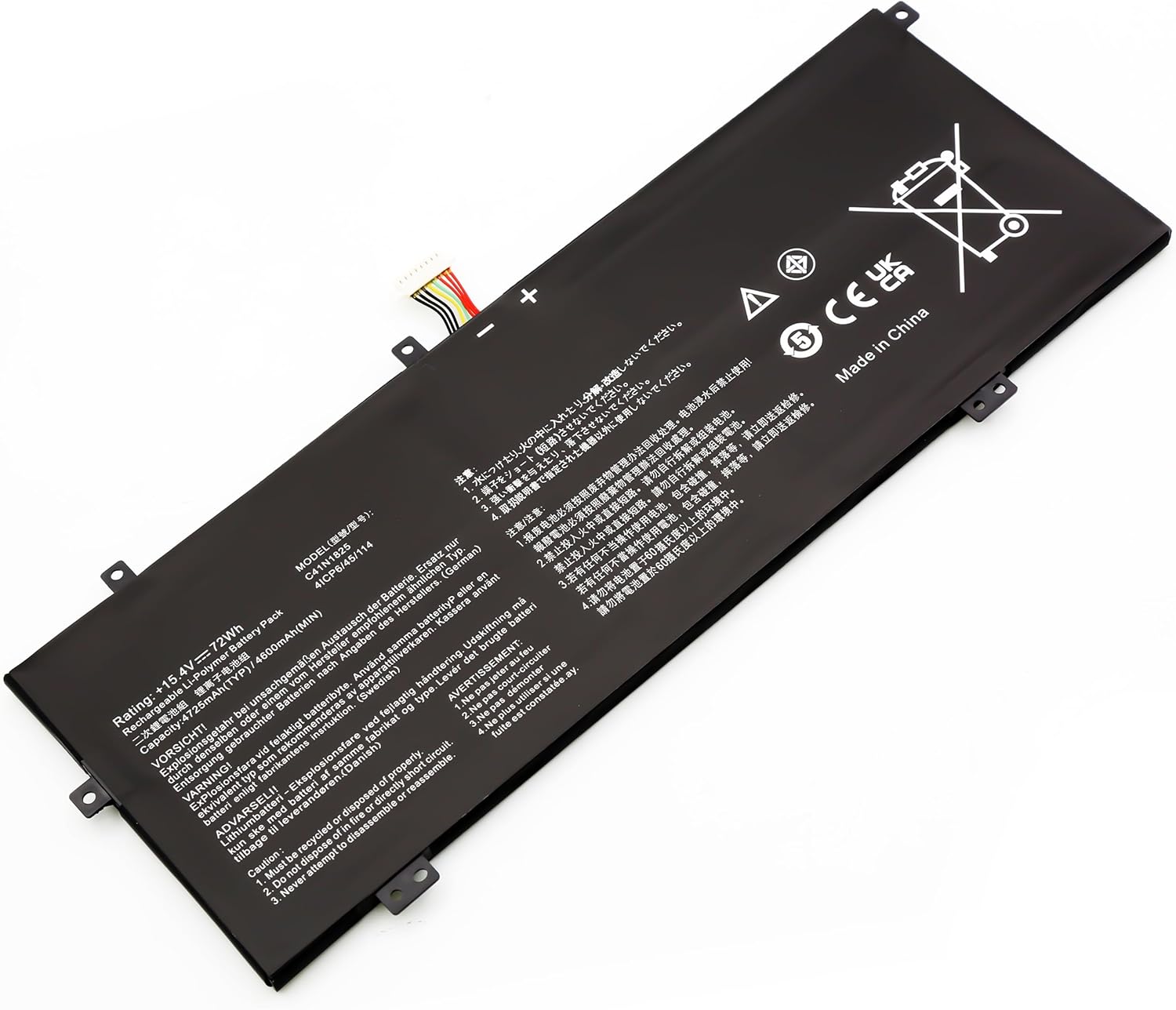 Blesys C41N1825 Batteria per ASUS VivoBook 14 - immagine 8