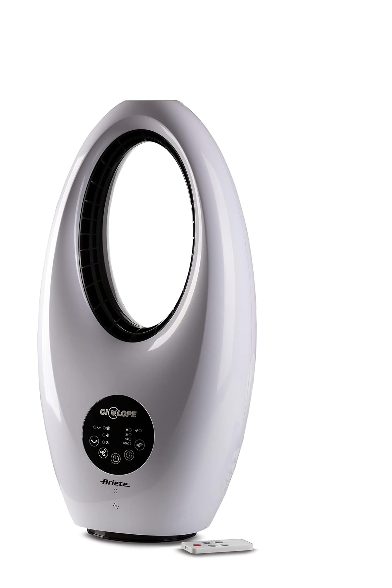 Ariete 803 Ventilatore Digitale Ciclope Senza Pale (Bianco)