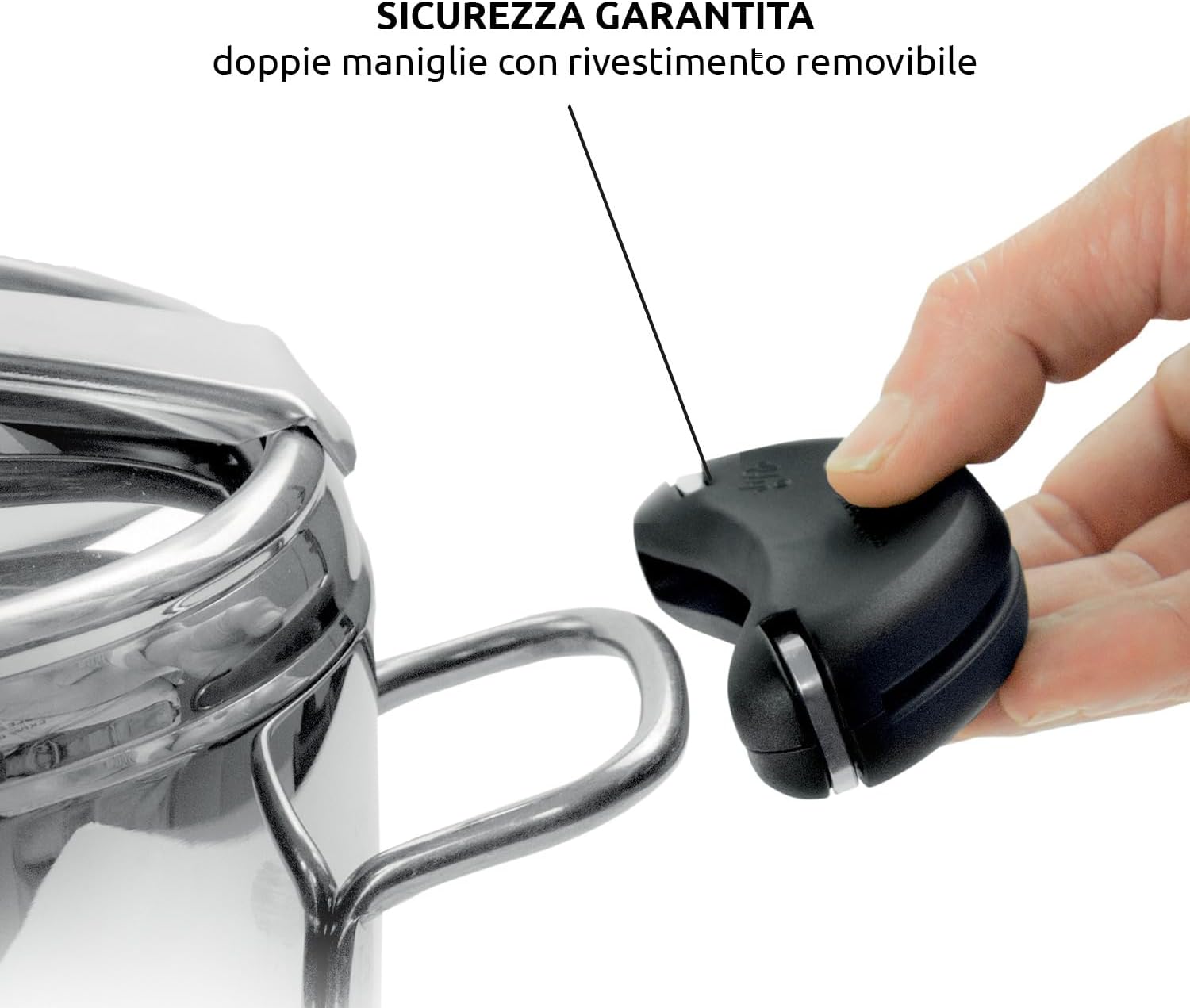 Lagostina Mia Pentola a Pressione 7L Acciaio Inox Ø 22cm - immagine 4