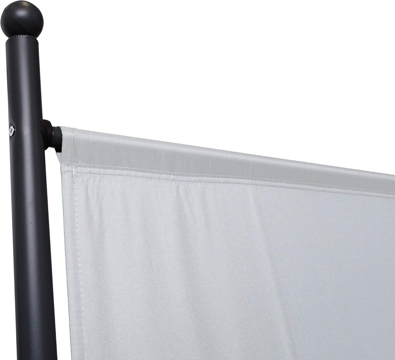 Quick Star Paravento da Giardino 180x78cm, Bianco - immagine 3