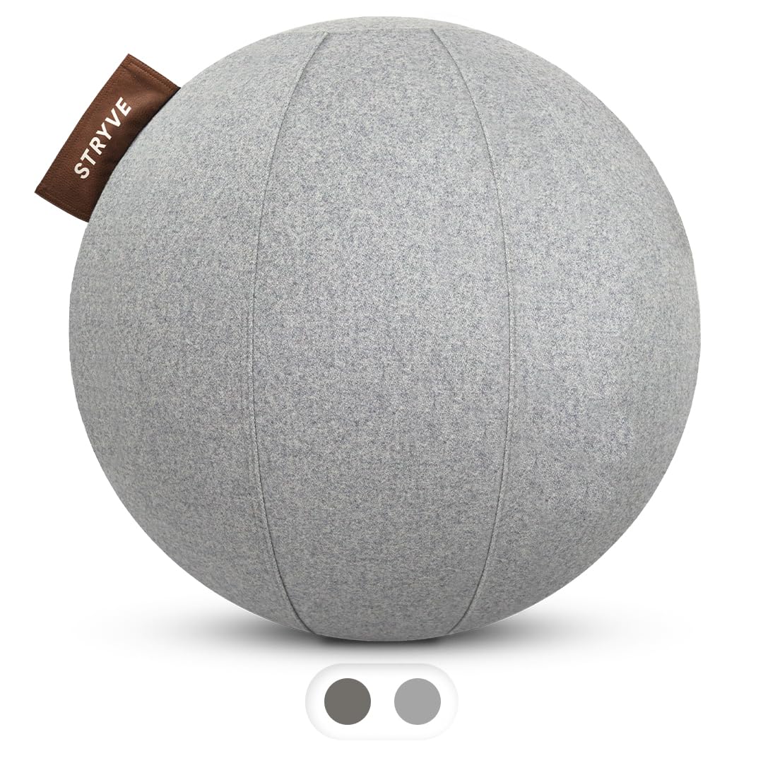 STRYVE Active Ball | Light Grey – 70, Unisex-Adult, 70 cm