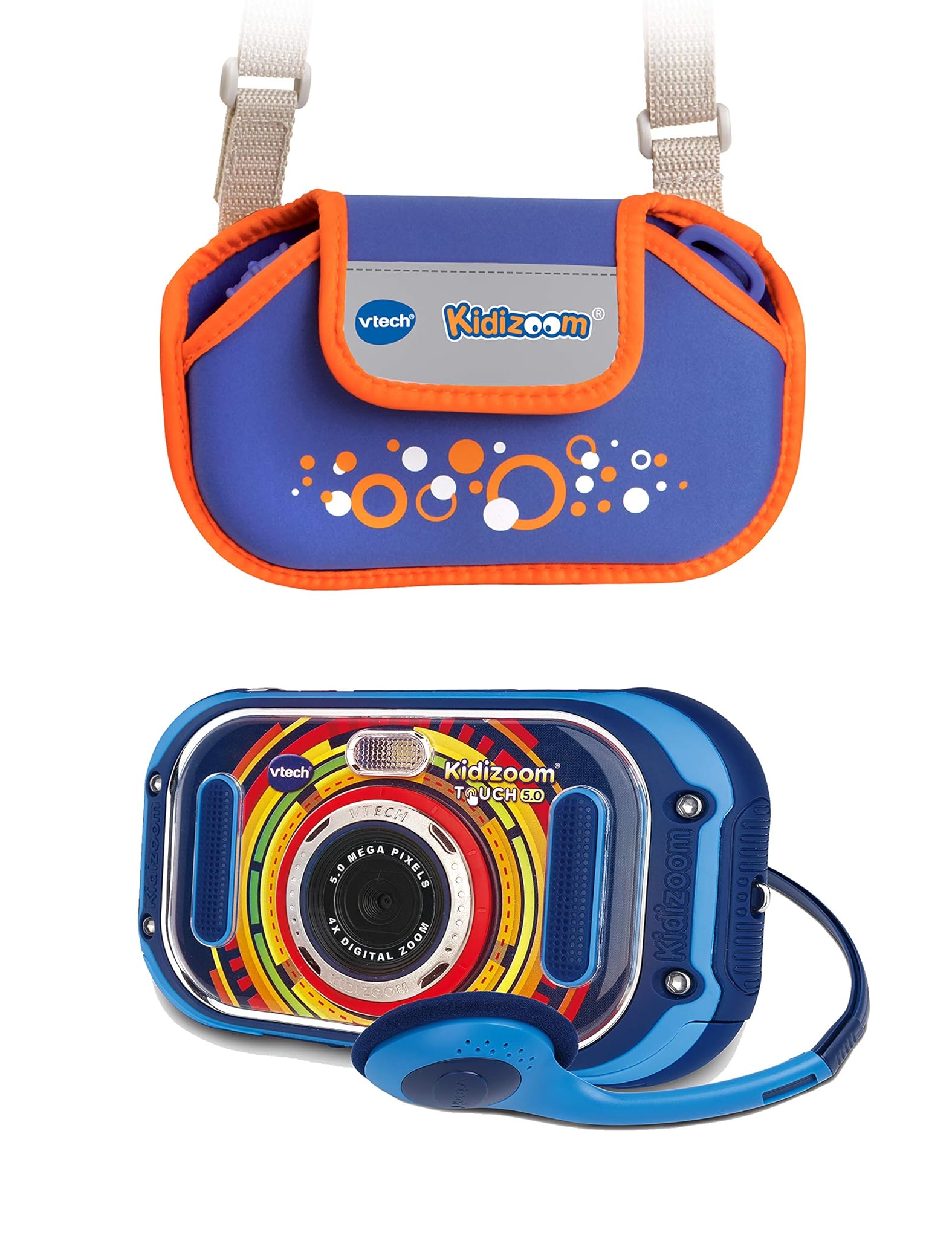 Vtech 80-163594 KidiZoom Touch 5.0 - Custodia per bambini, colore: Blu