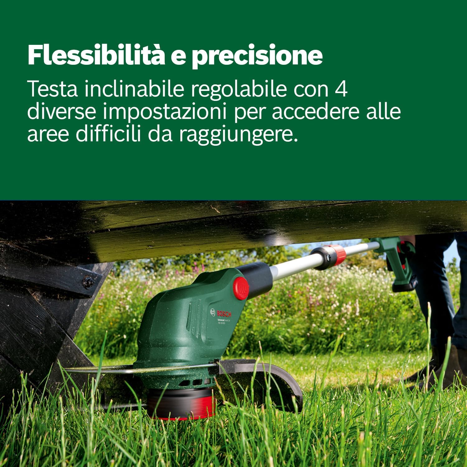 Bosch Tagliabordi a Batteria UniversalGrassCut 18V-26-500 - immagine 4