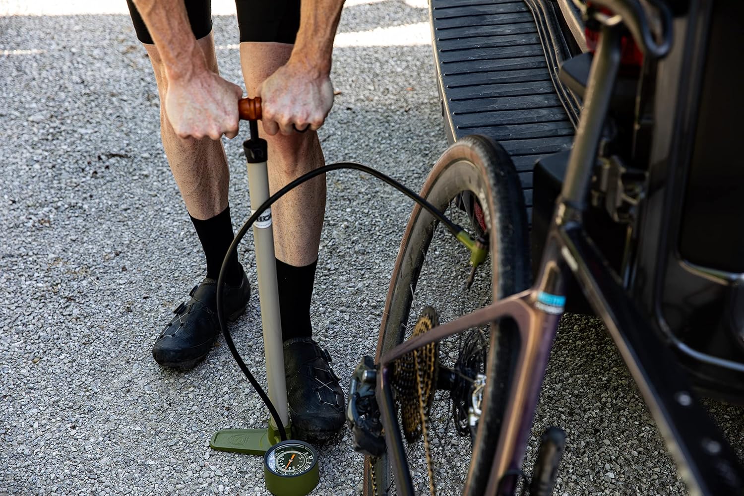 Silca Terra - Pompa da pavimento, 120 psi - immagine 5