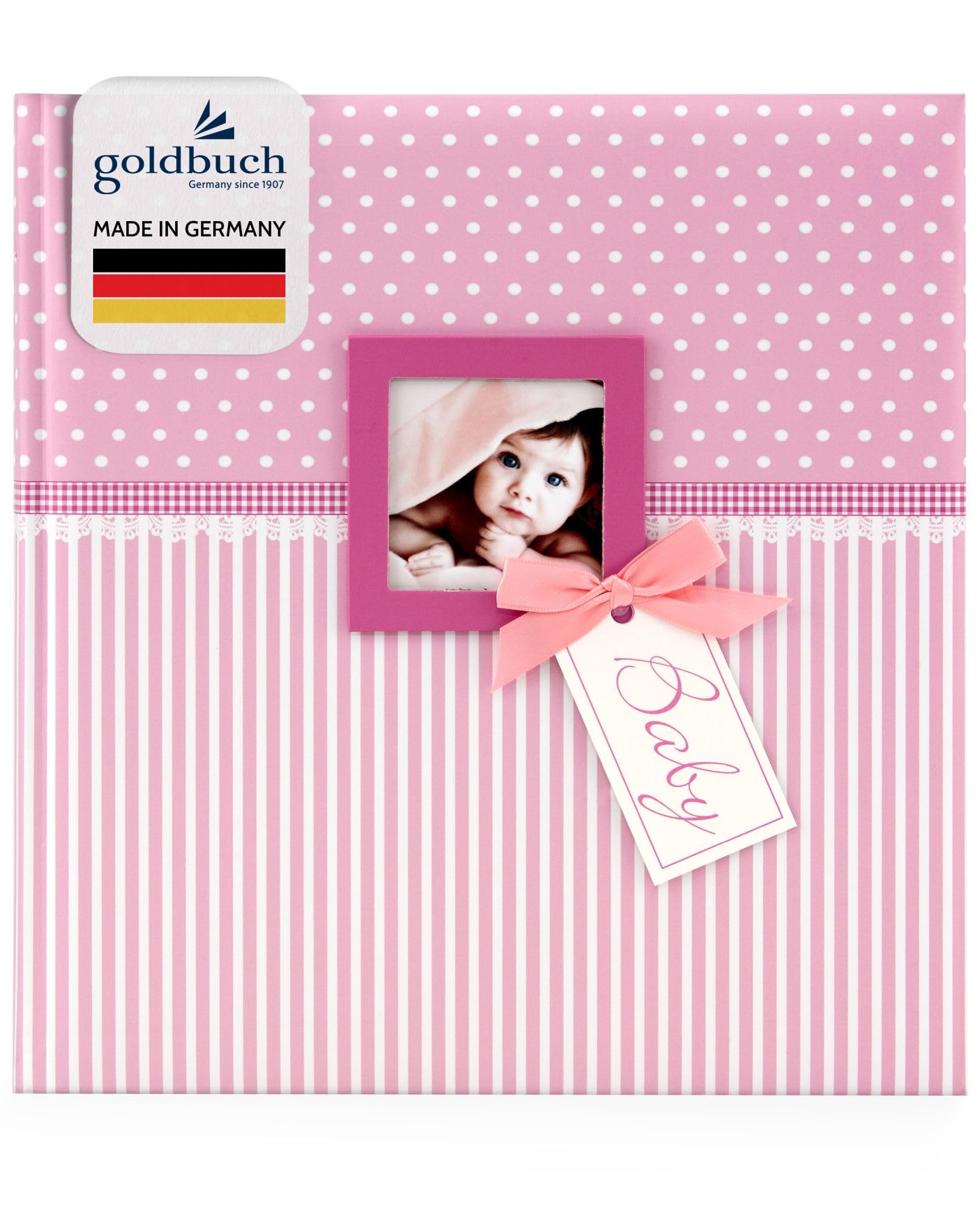 Goldbuch 15801 Baby Album Sweet Heart 30x31 cm, Rosa