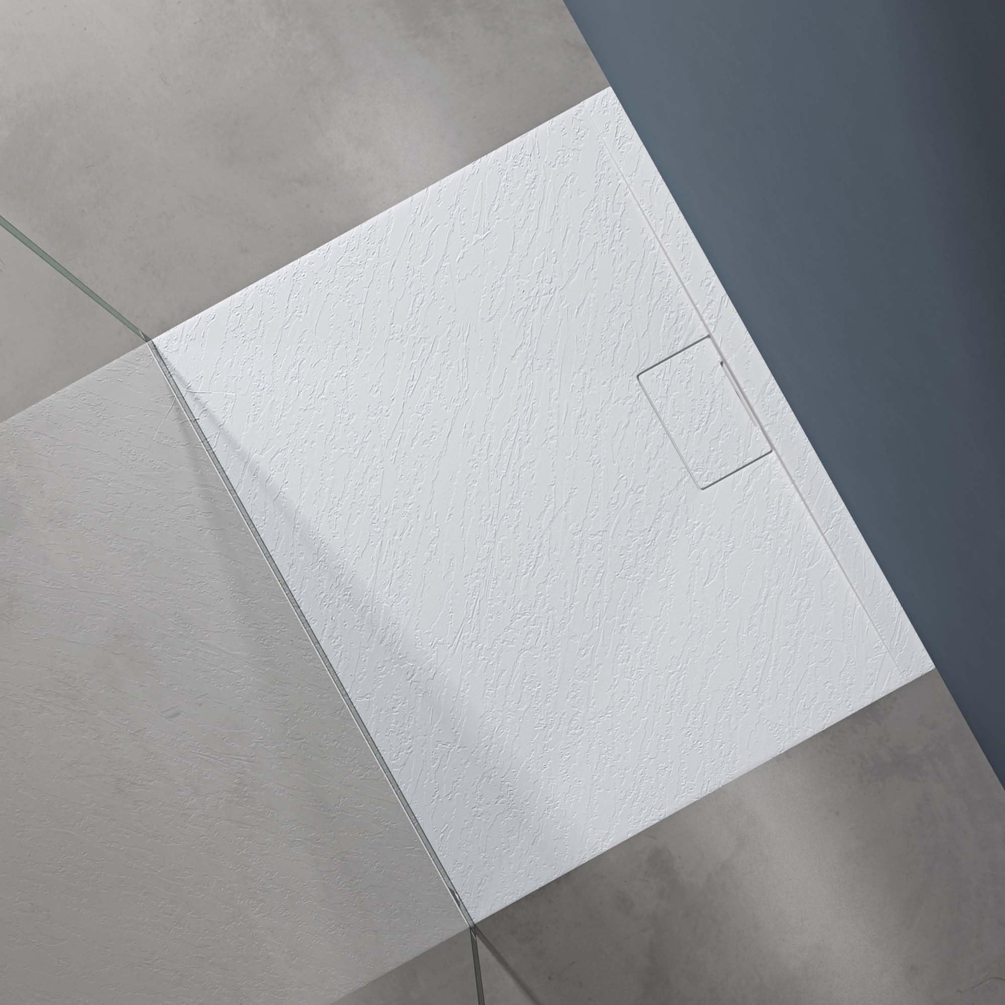 doporro Piatto Doccia Rettangolare 80x100 cm Bianco