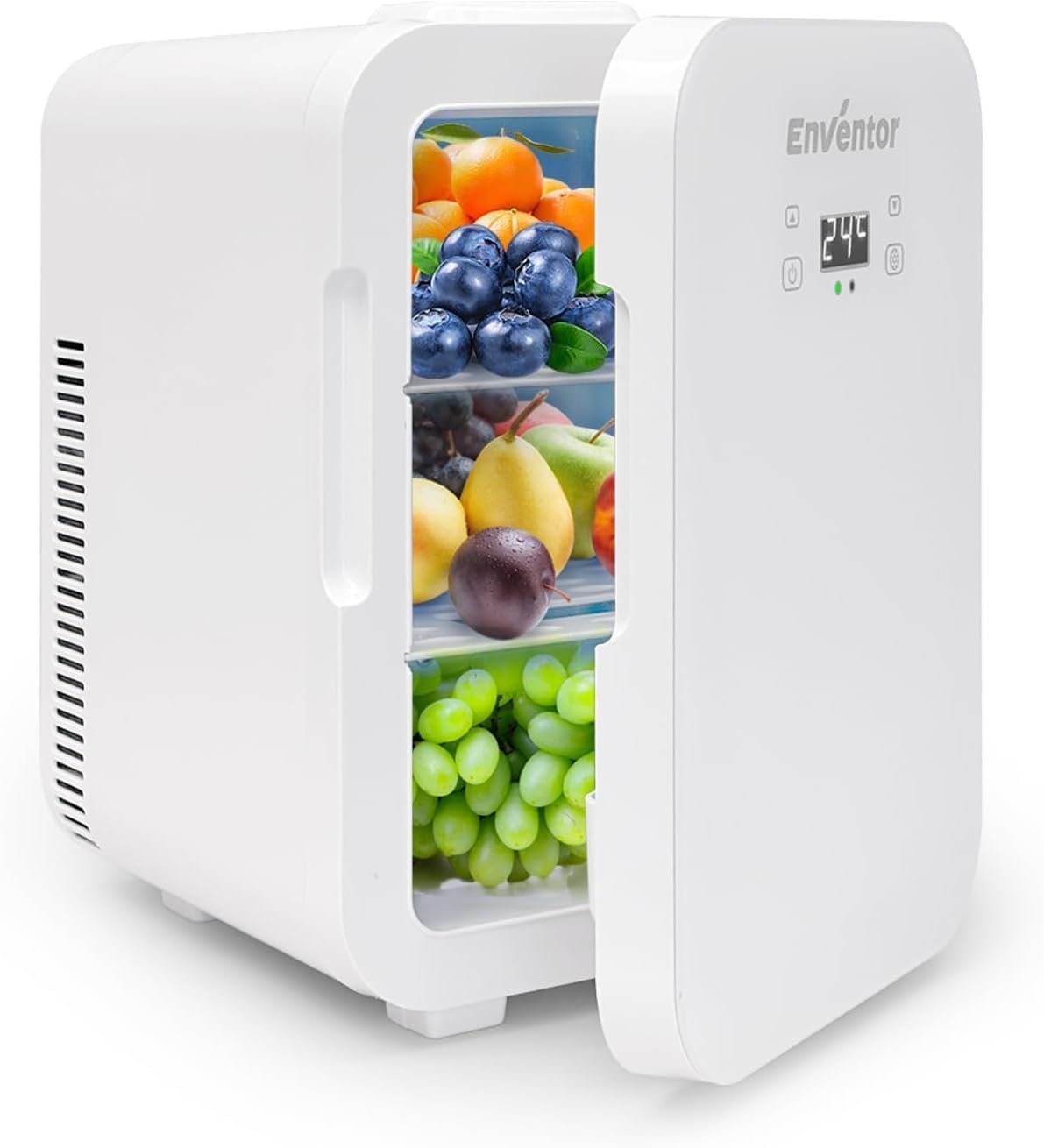 Enventor Mini Frigo 10L (Bianco) Raffreddamento/Riscaldamento | Velz