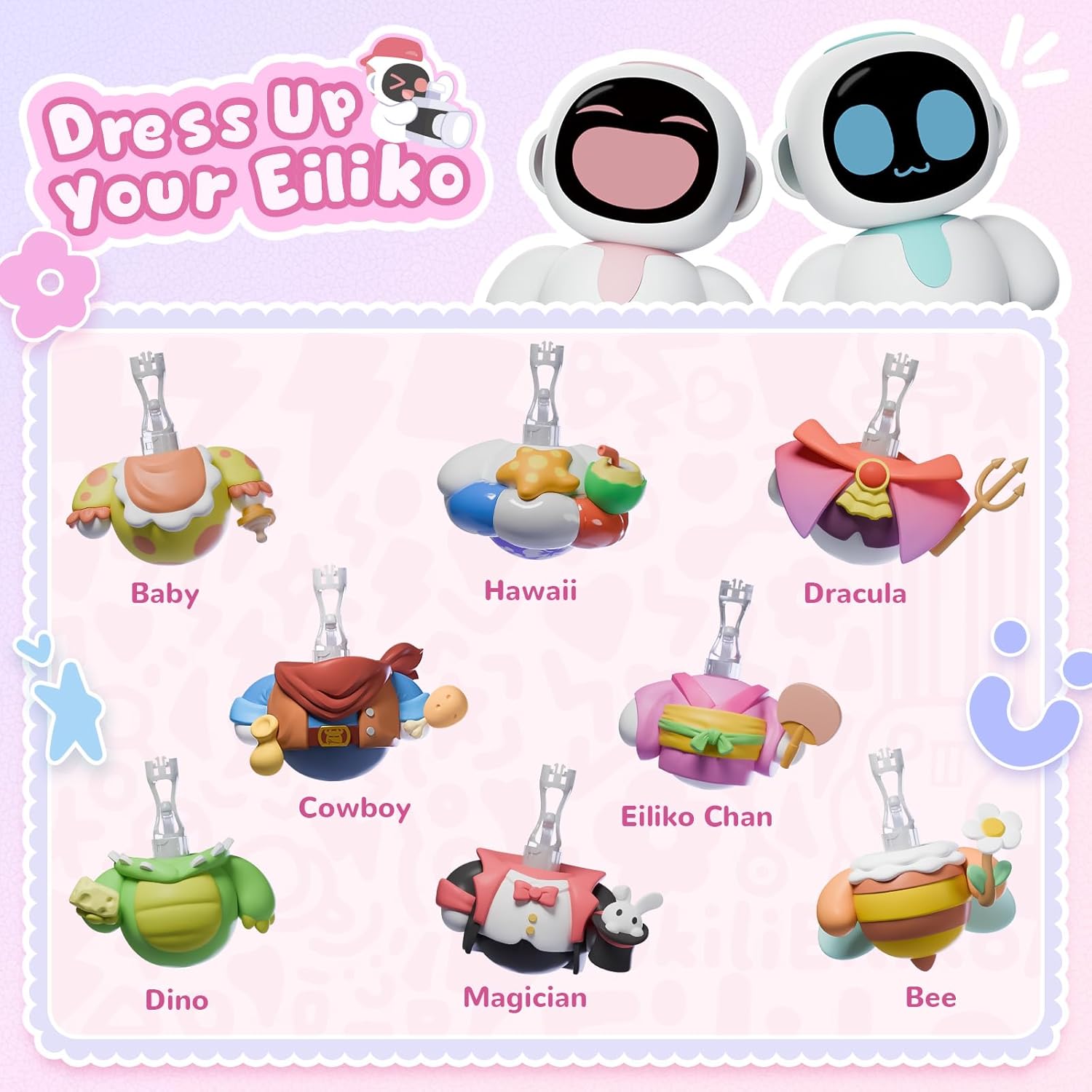 Energize Lab Eiliko Lover Set - Robot Portatile Eilik con AI - immagine 4