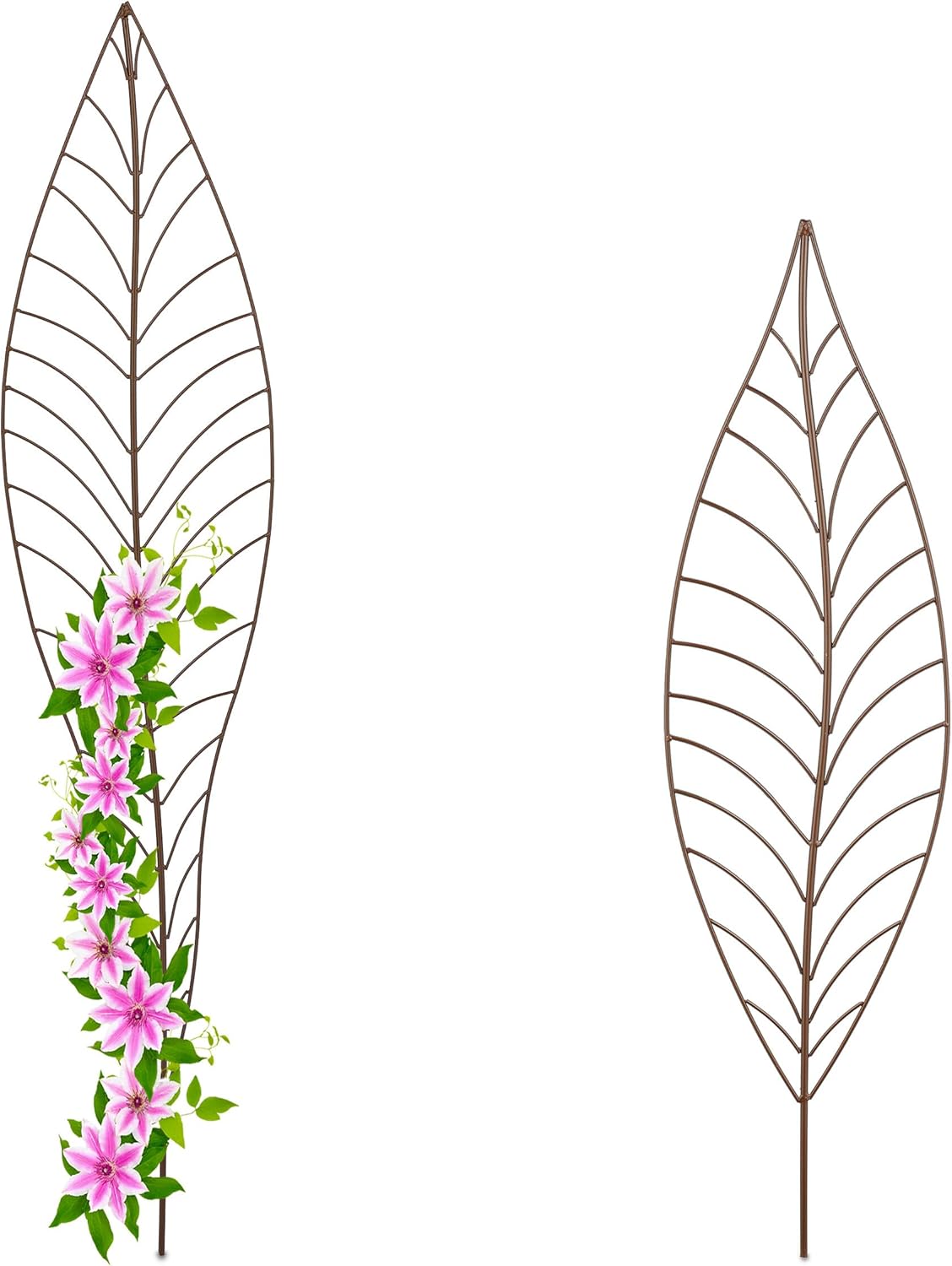 Relaxdays Supporto per Piante Rampicanti da Giardino, Set 2 - immagine 1