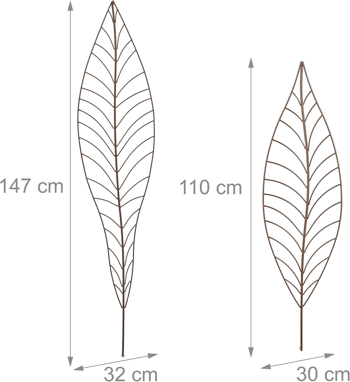 Relaxdays Supporto per Piante Rampicanti da Giardino, Set 2 - immagine 4