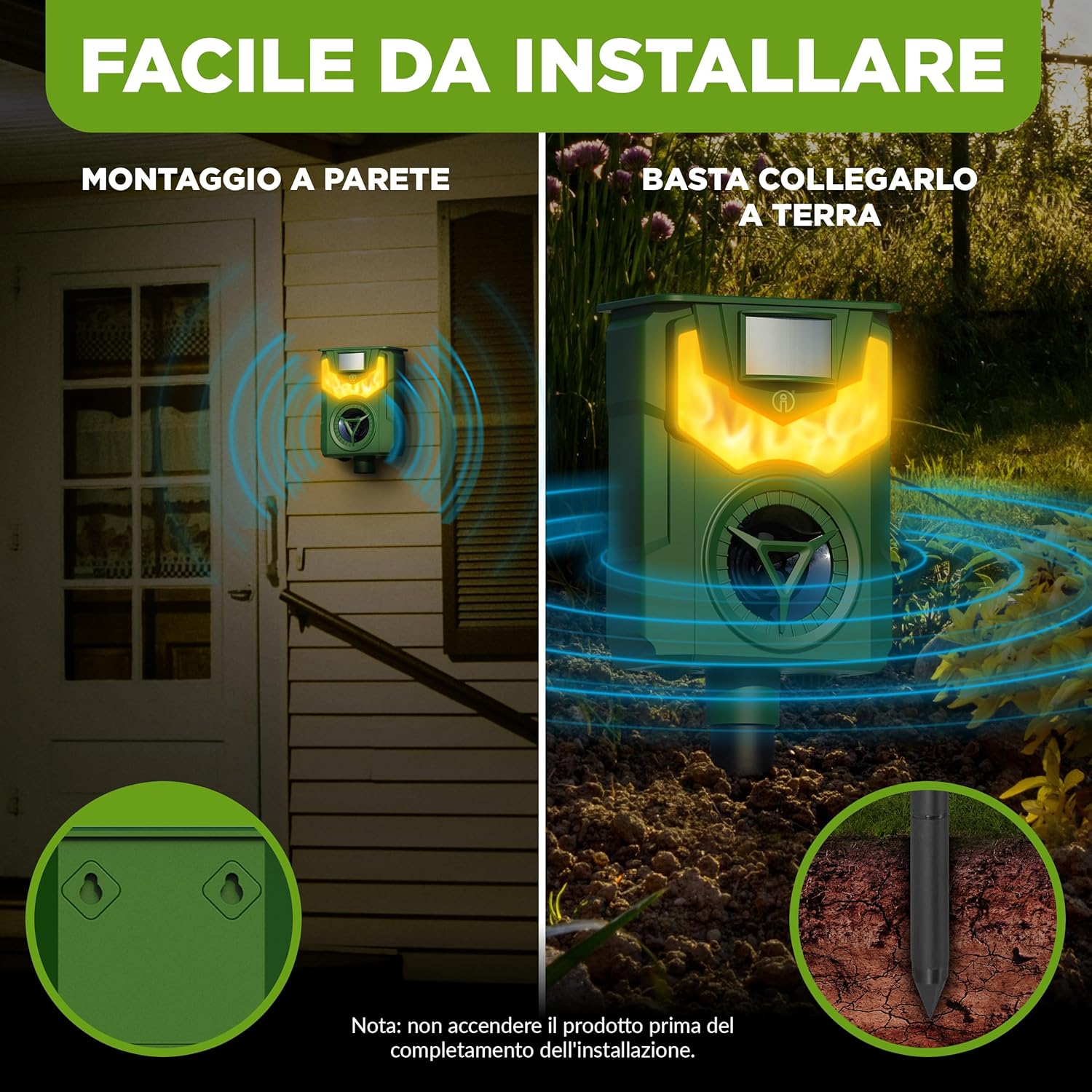 Isotronic Repellente Solare per Animali con Frequenza - immagine 5