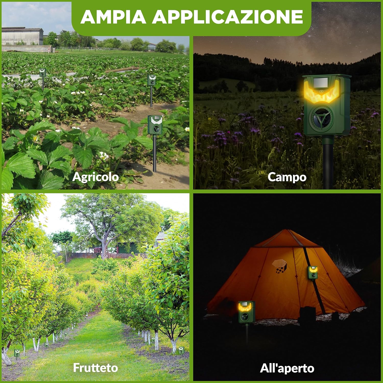 Isotronic Repellente Solare per Animali con Frequenza - immagine 7