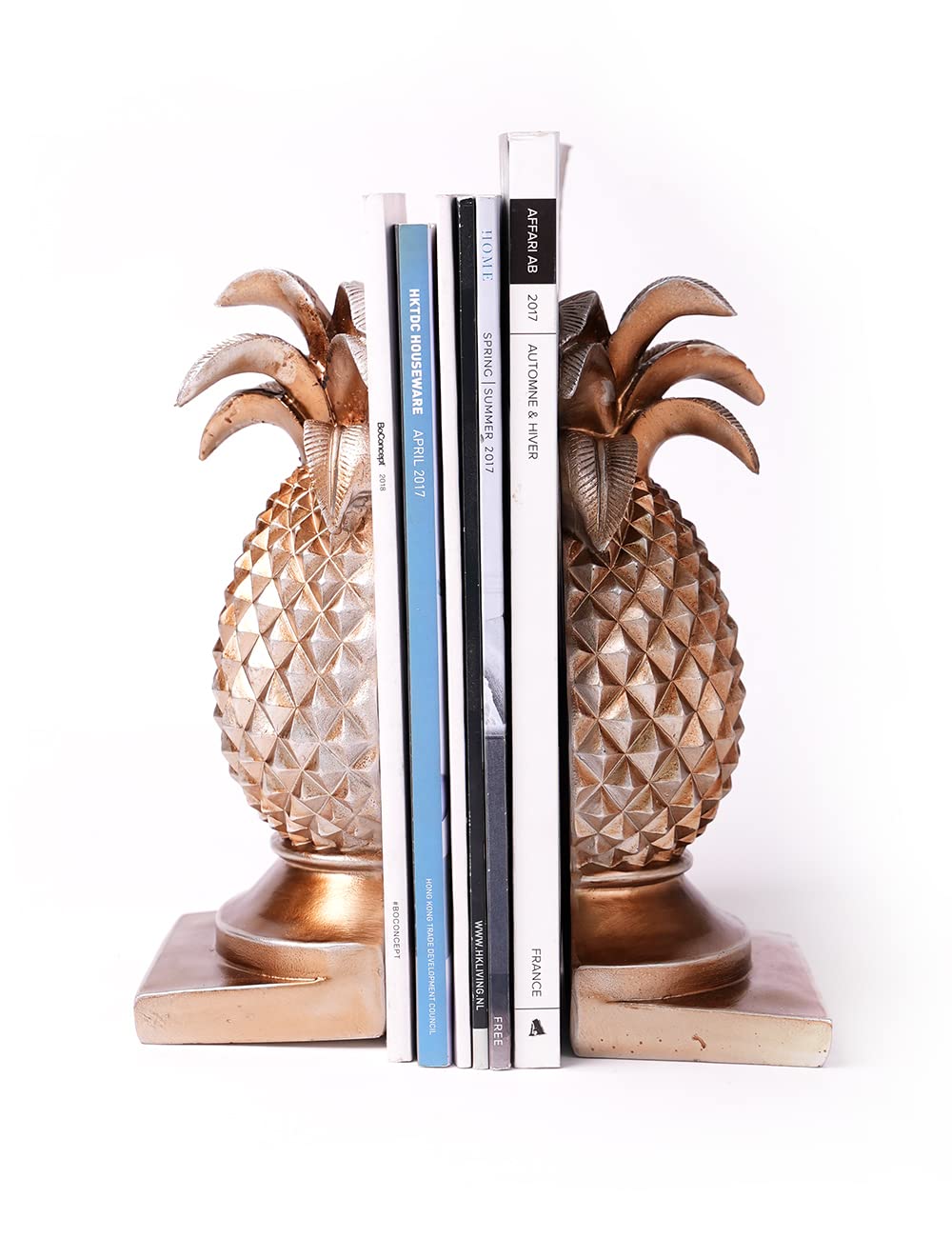 Haucoze Fermalibri Ananas Statua Oro 26cm