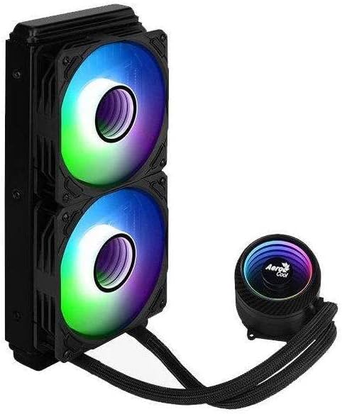 Aerocool MIRAGEL240 - Raffreddamento Liquido CPU, Nero - immagine 3