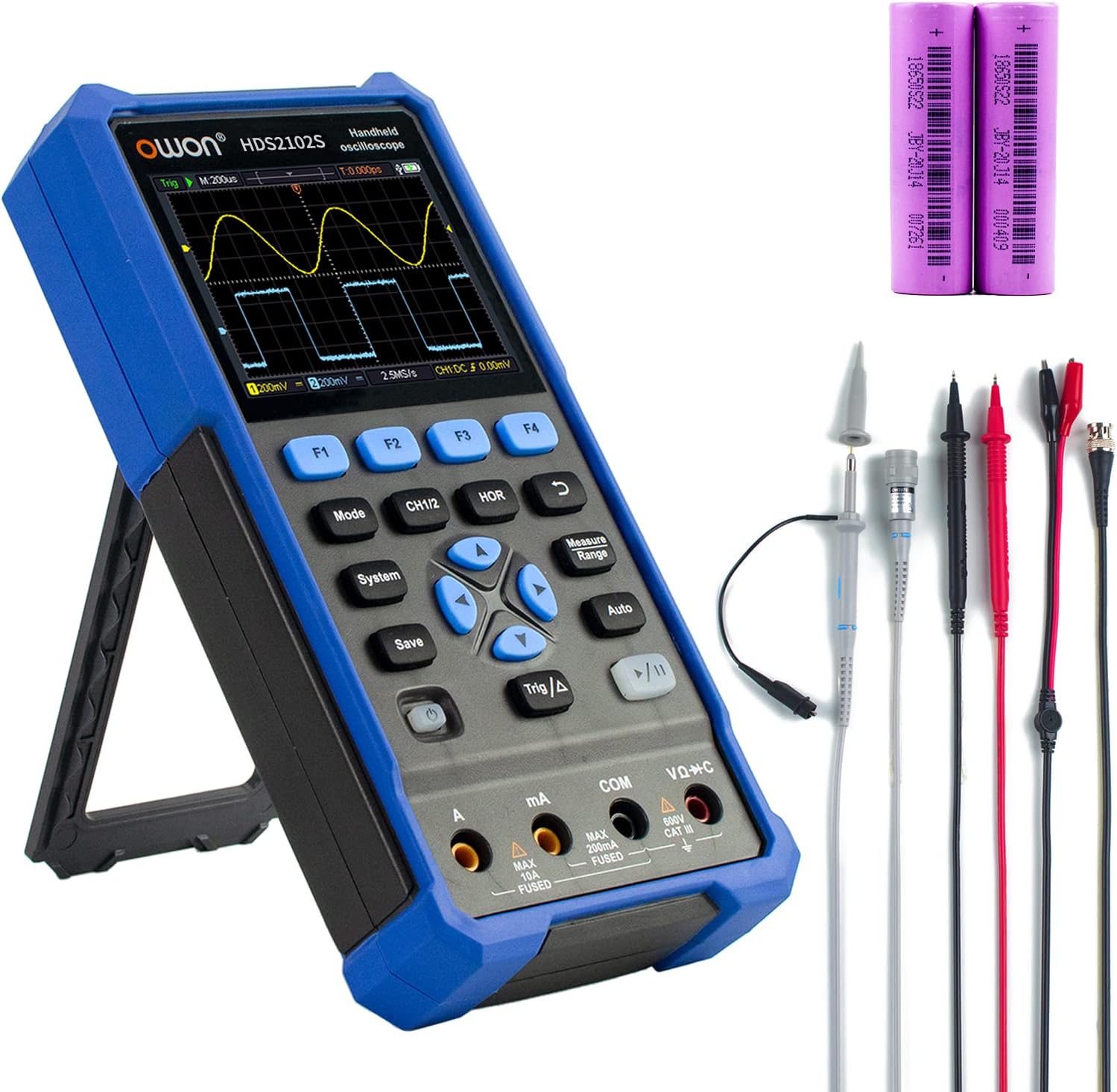 Owon HDS2102s Oscilloscopio Palmare 100Mhz