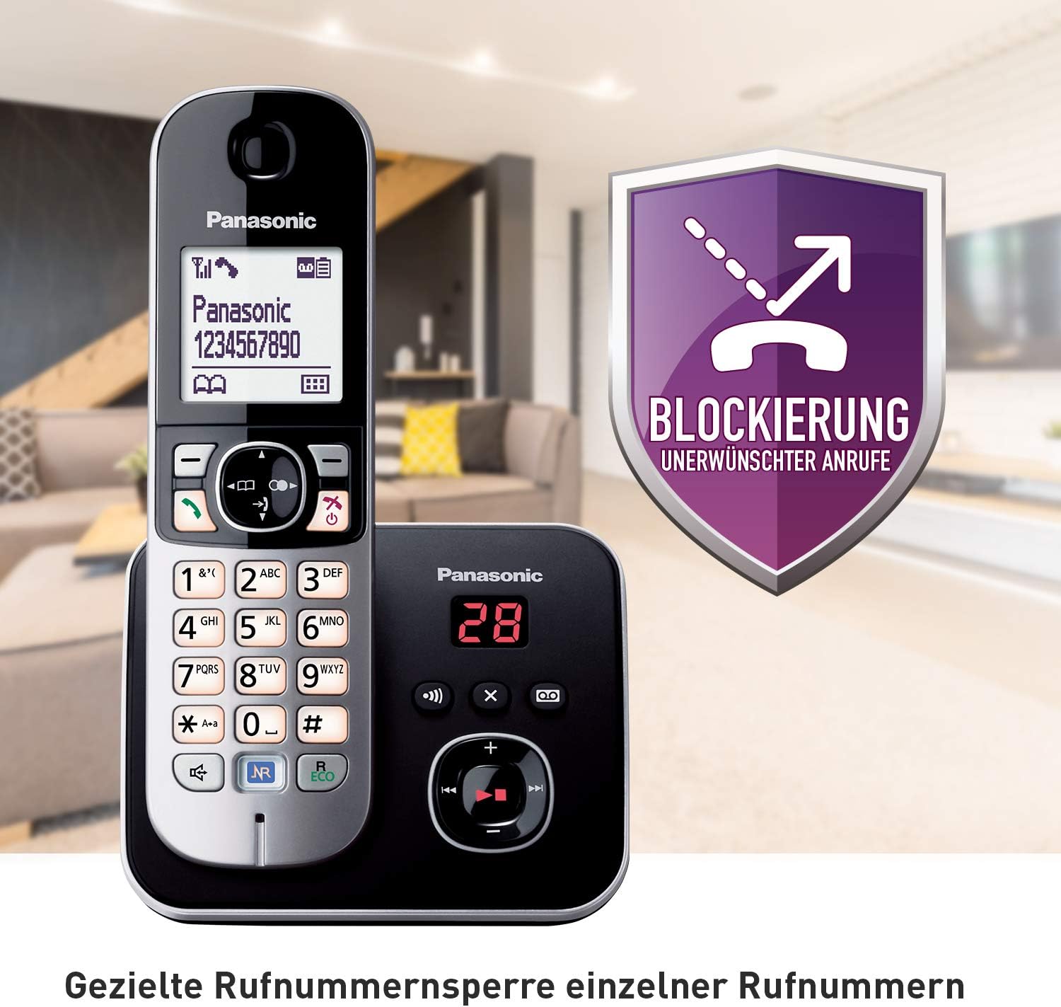 Panasonic KX-TG6823 Telefoni domestici [Germania] - immagine 2