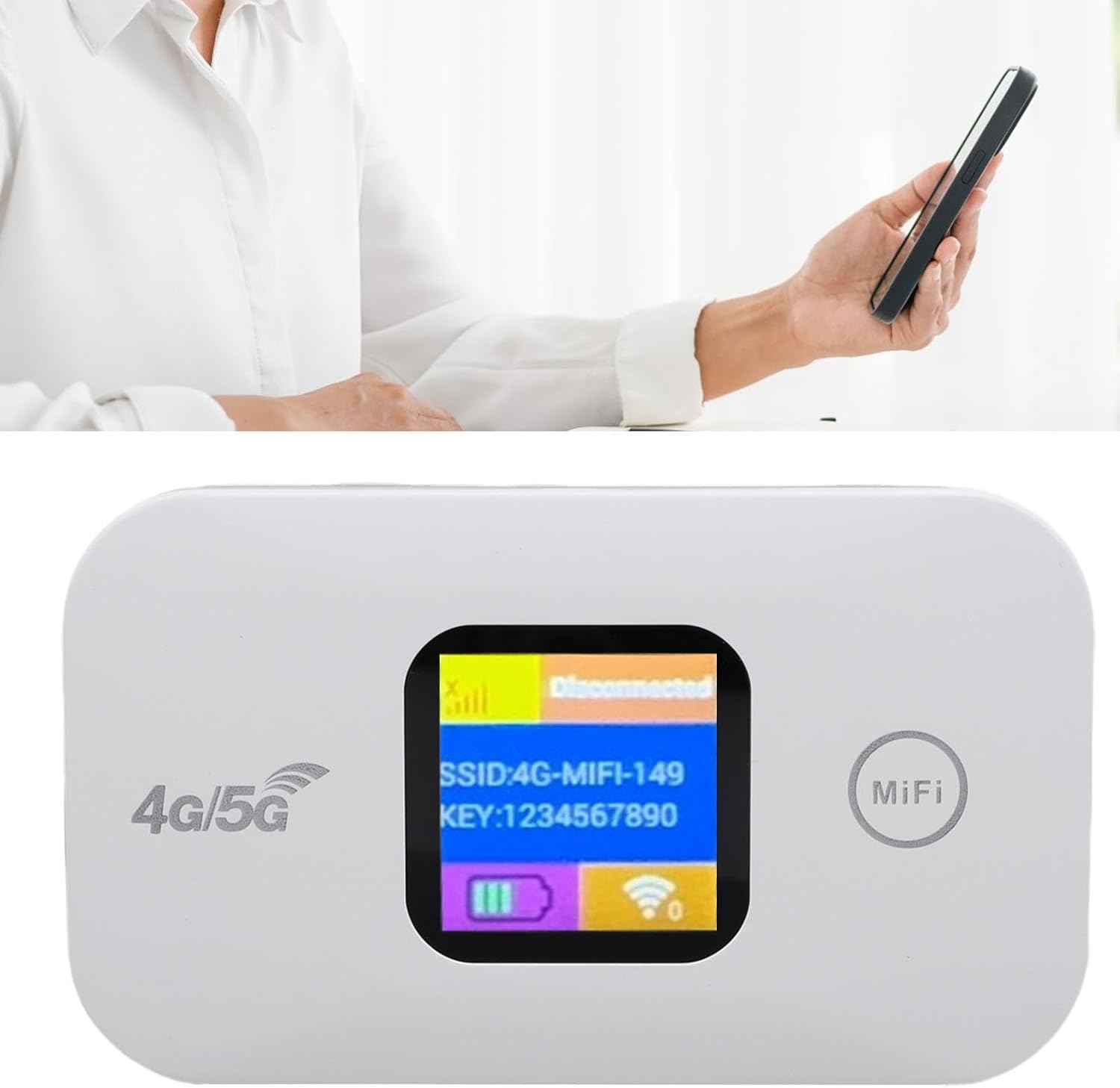 GOWENIC Hotspot Mobile WiFi 4G LTE 300 Mbps - immagine 6