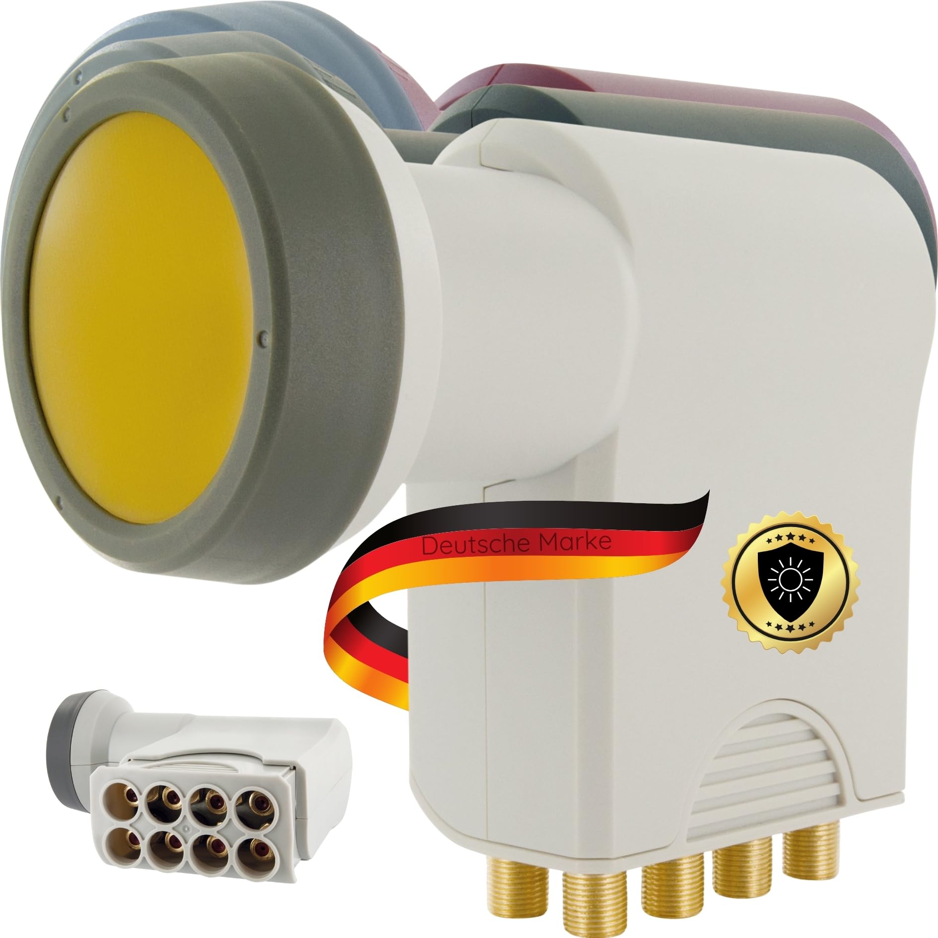SCHWAIGER 5118 Octo LNB Sun Protect Digitale