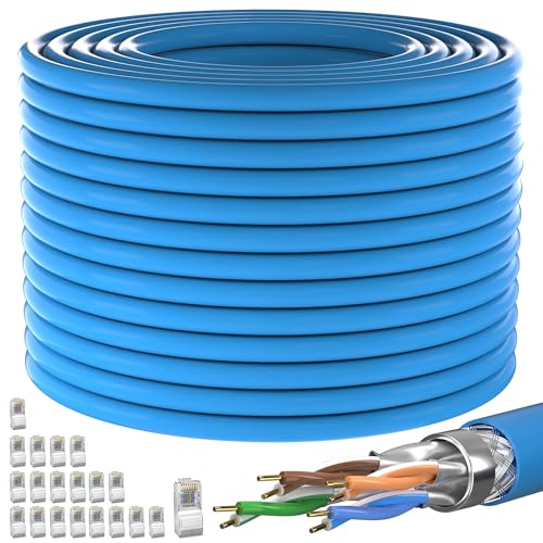 Cat7 Cavo Internet SFTP Triplo Schermato 150 metri