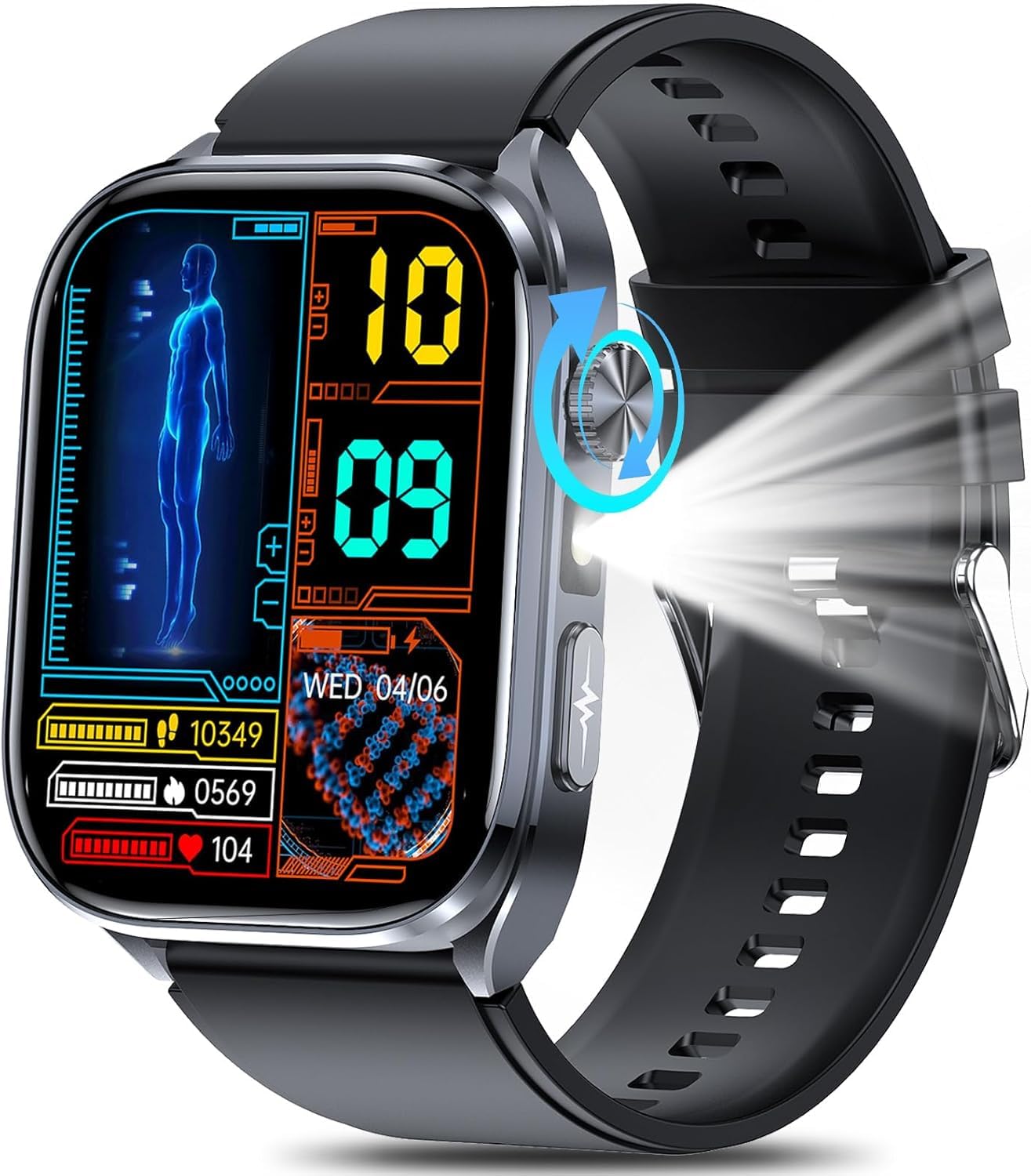 2026 Nuovo AI GPT Smartwatch 2" con Telefono, SOS