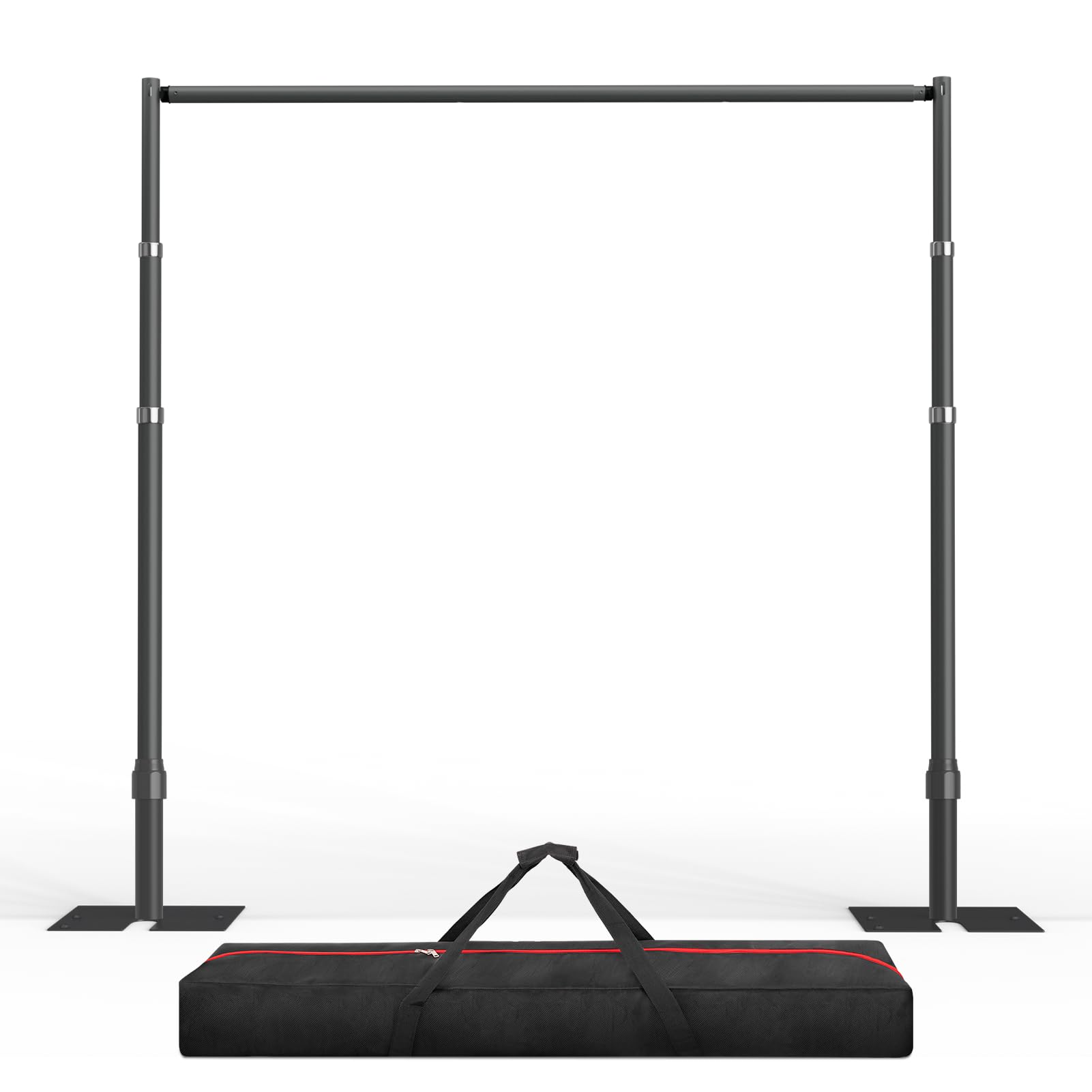 EMART Supporto per Fondali Fotografici 3x3M, Nero