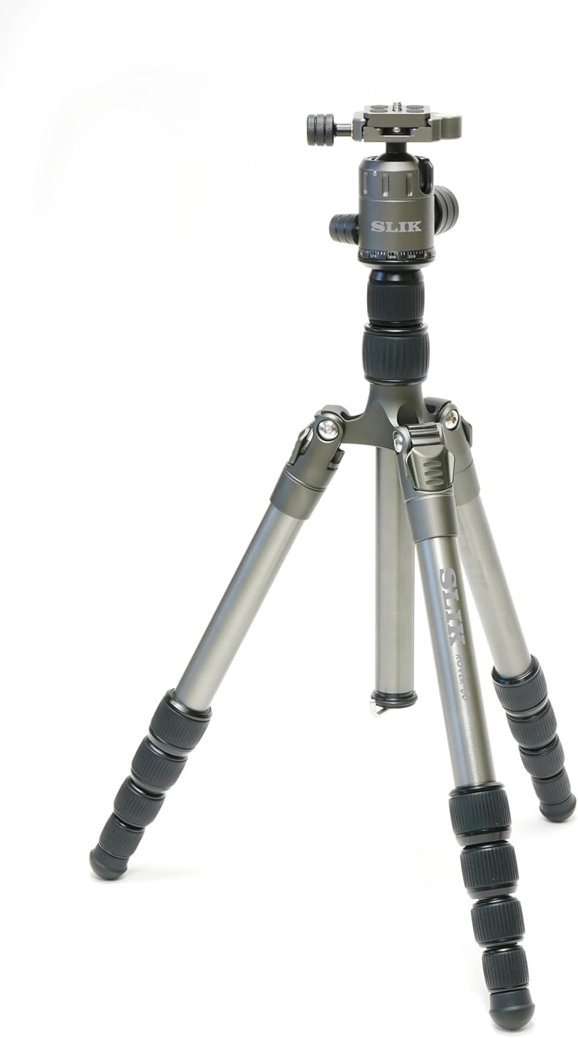 SLIK treppiede; gambe+testa BH; "ROVER a", grigio - immagine 1