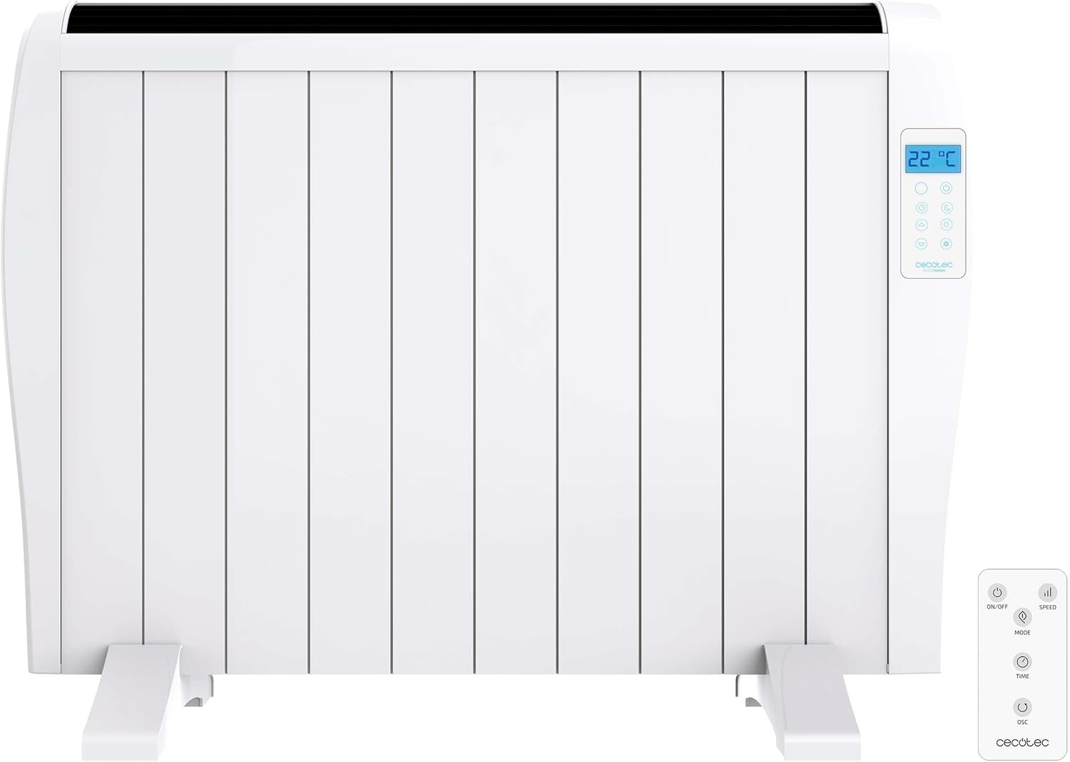 Cecotec ReadyWarm 2500 Thermal Black - Emettitore Termico 1800W