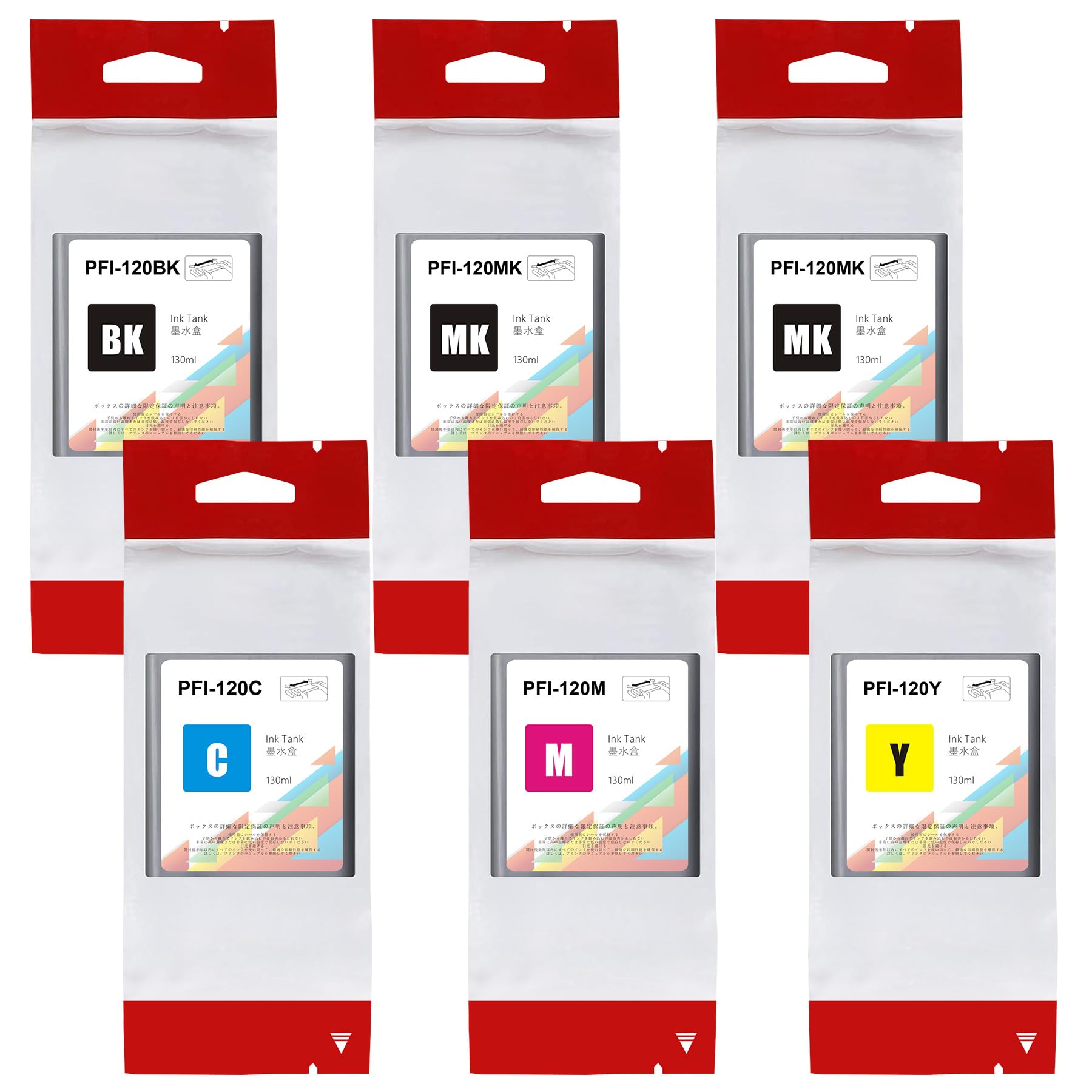 Yongairuink PFI-120 Pigment Compatibile per CAN ImagePROGRAF