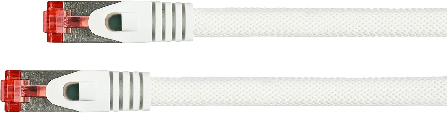 Python Series Cavo Patch Ethernet LAN 30m, Bianco - immagine 1