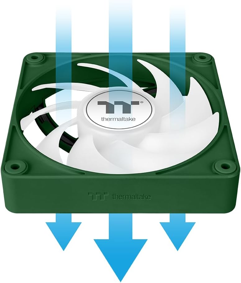 Thermaltake CT120 EX ARGB | Racing Green | 3 Pezzi - immagine 7