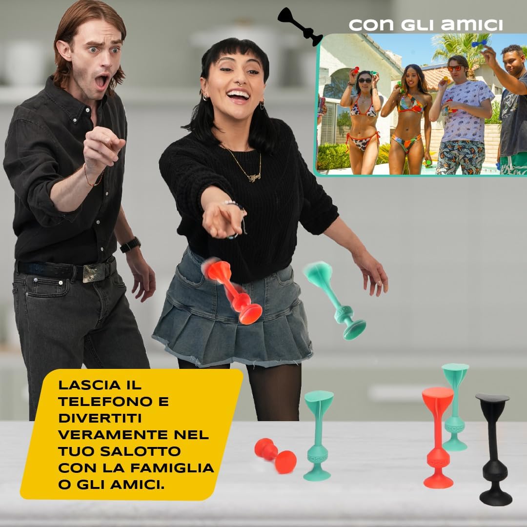 TOSSIT Gioco di Lancio con Ventosa Twin Pack - immagine 2