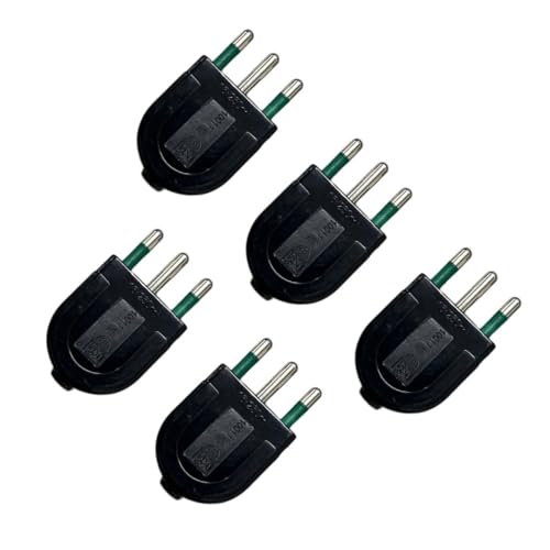 Gloca 5x Spina Volante 16A 2P+T Nera