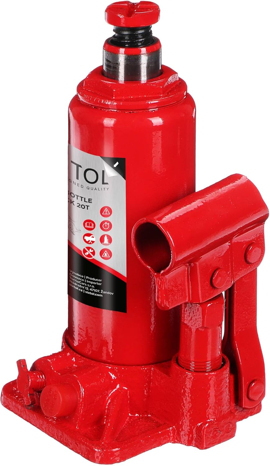 Sixtol SX Bottle Jack 20T - Cric Idraulico - immagine 2