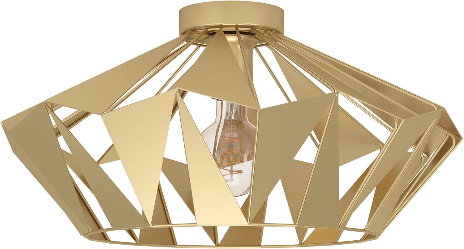 Eglo Carlton - Lampada da Soffitto Retrò E27 - immagine 1