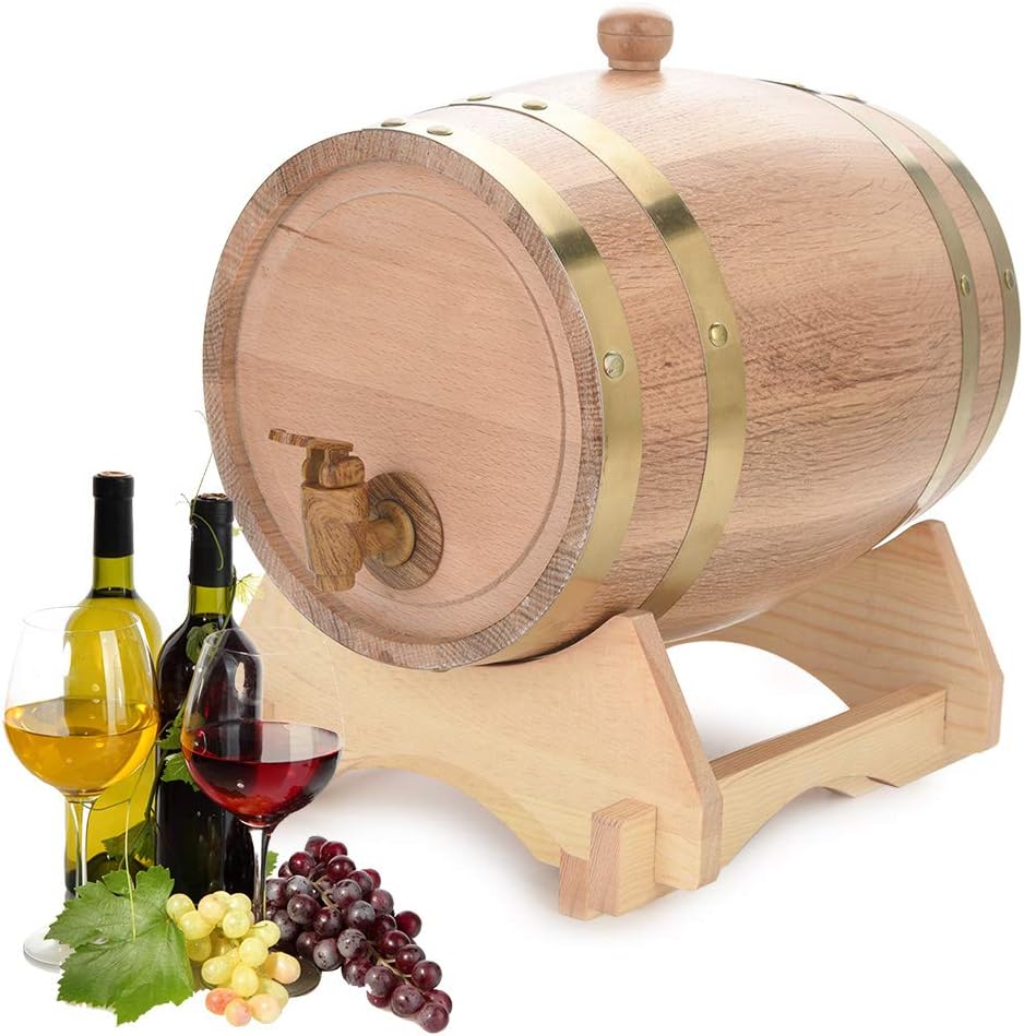 Botte per Birra in Legno di Quercia 5L, Blue - immagine 1