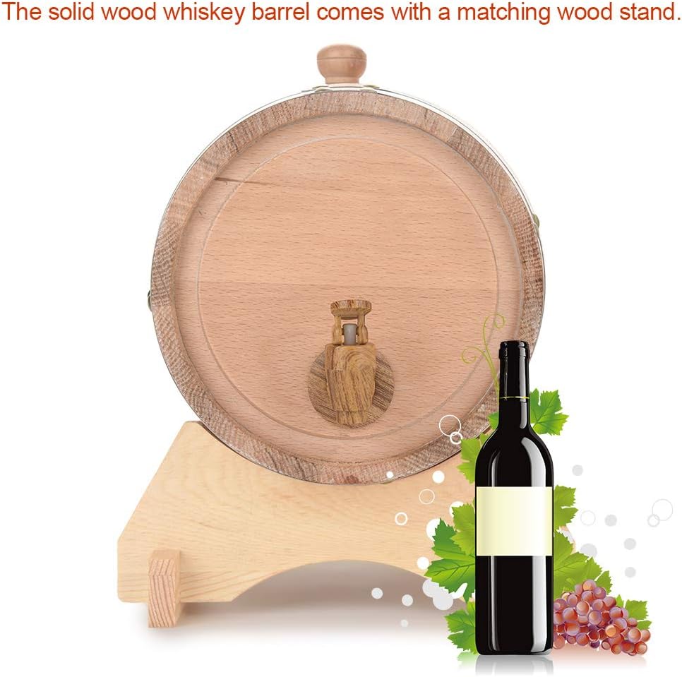 Botte per Birra in Legno di Quercia 5L, Blue - immagine 3