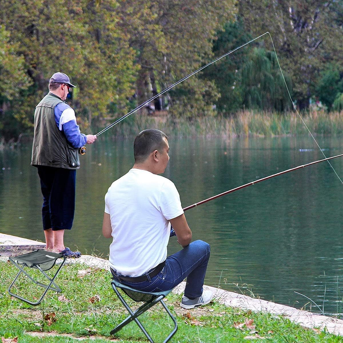 C Hello Cloud Mini Sgabello Pieghevole da Campeggio - immagine 2