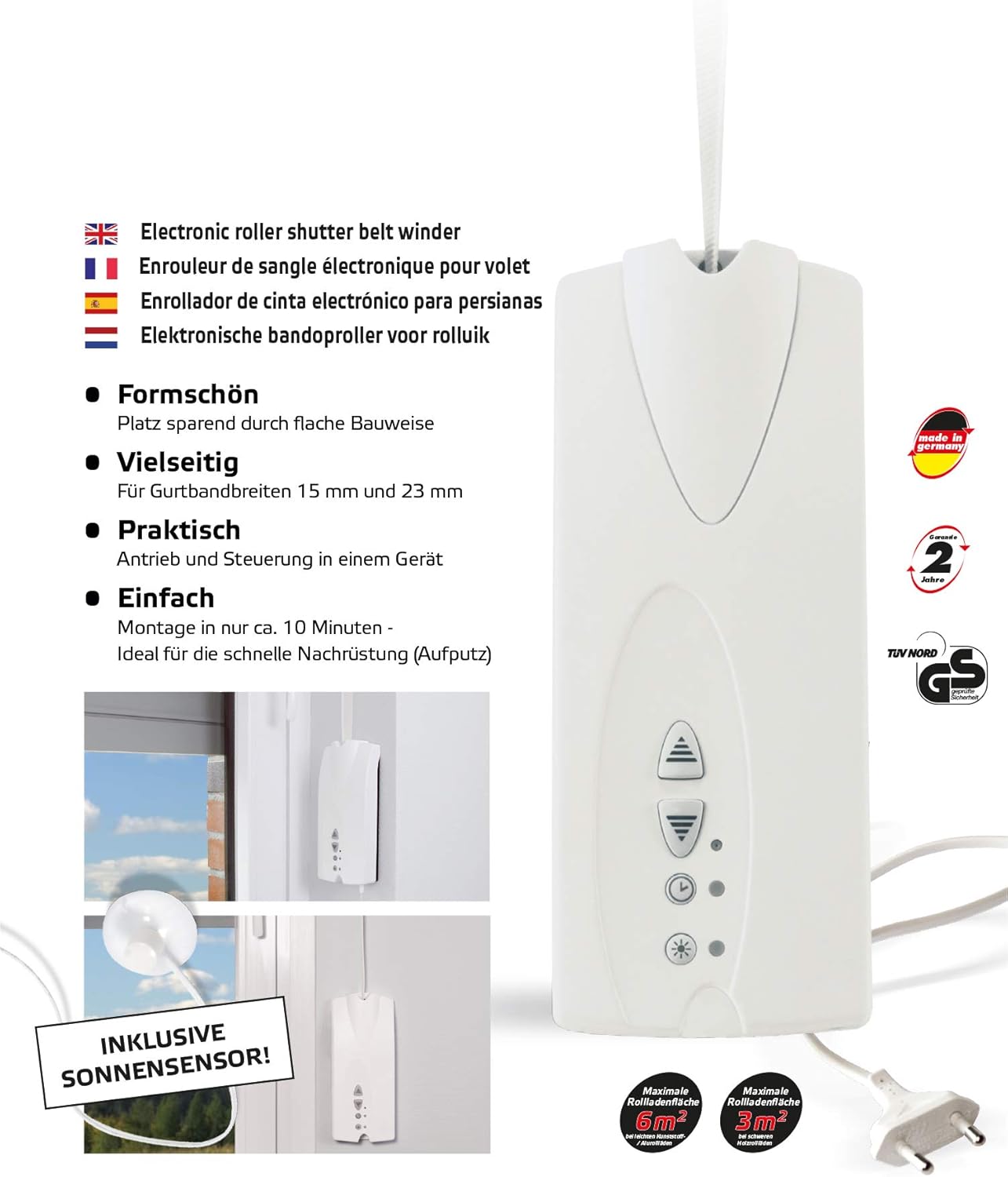 Superrollo Avvolgitore Elettrico a Nastro GW70 - immagine 3