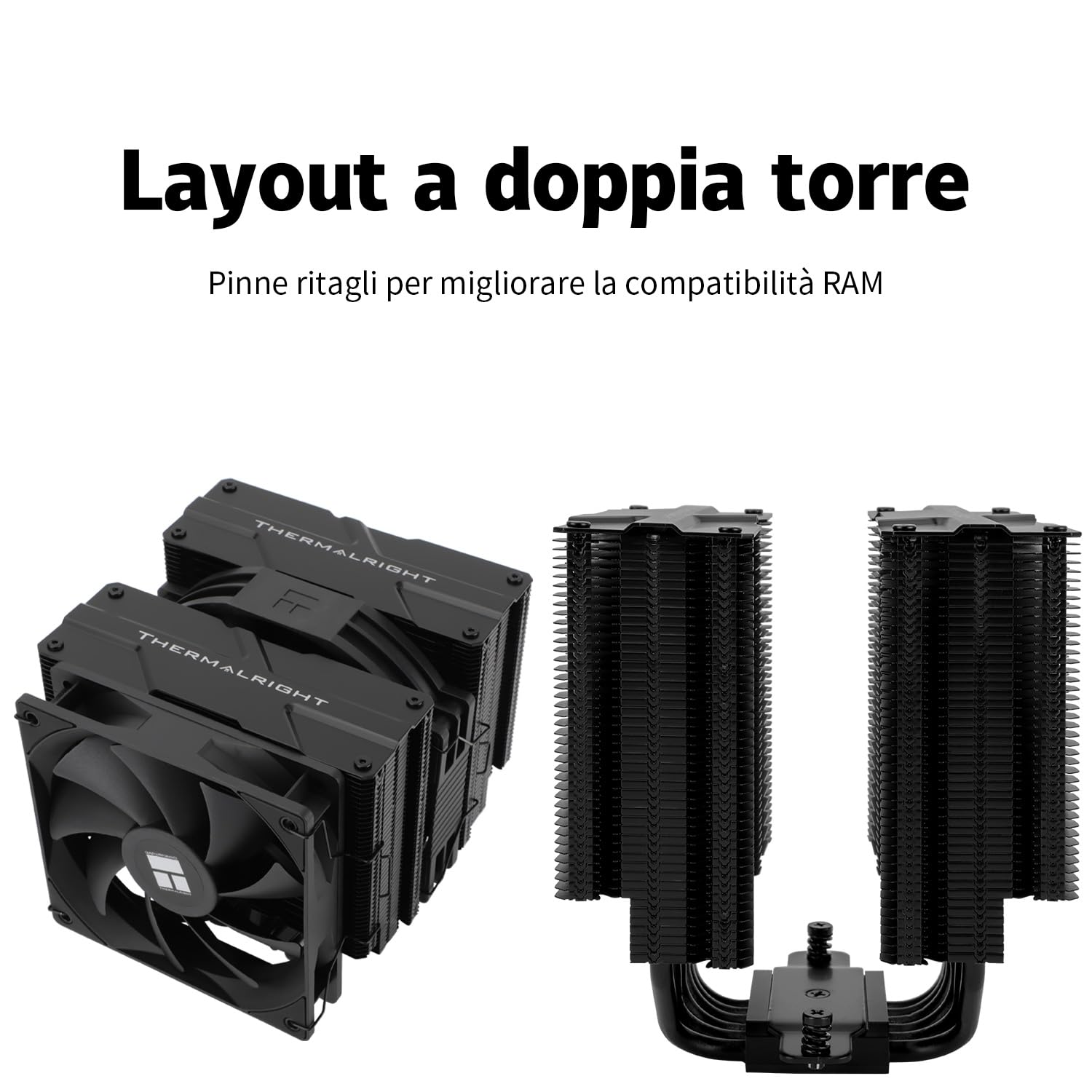 Tr Peerless Assassin 140 Nero - Raffreddamento CPU 158mm - immagine 4