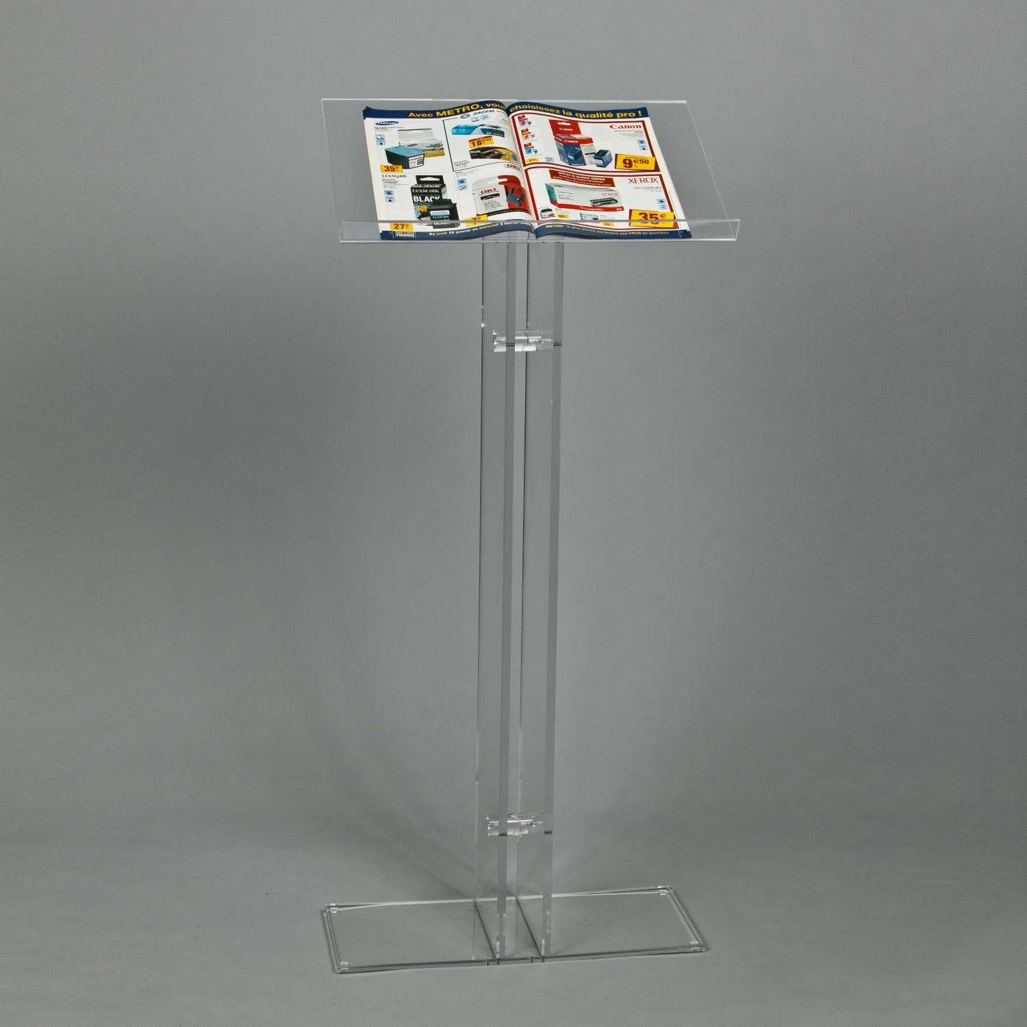 Acrilico Trasparente Leggio Podio Scrivania - immagine 2