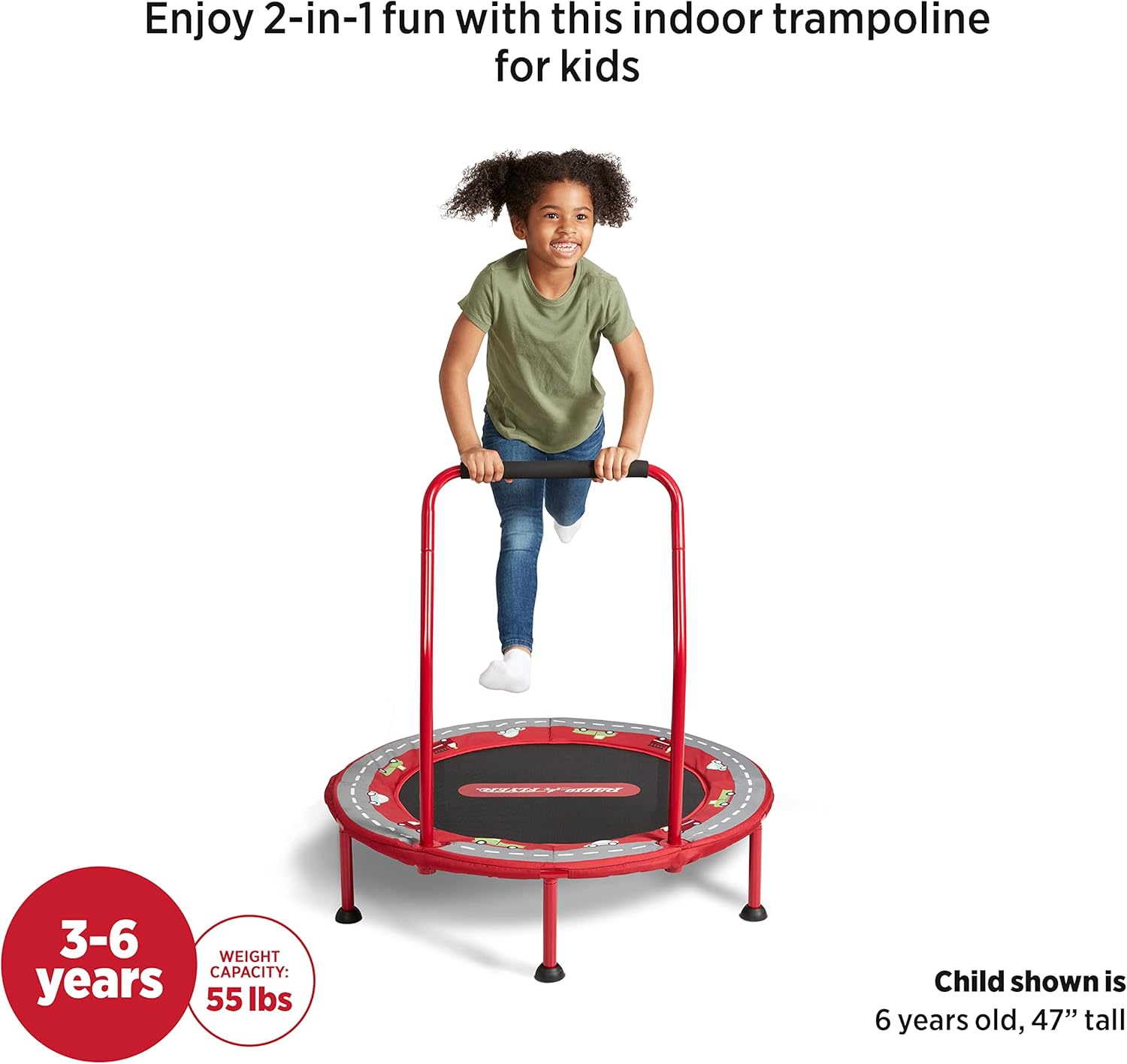 Radio Flyer - Trampolino per bambini 2 in 1 - immagine 4