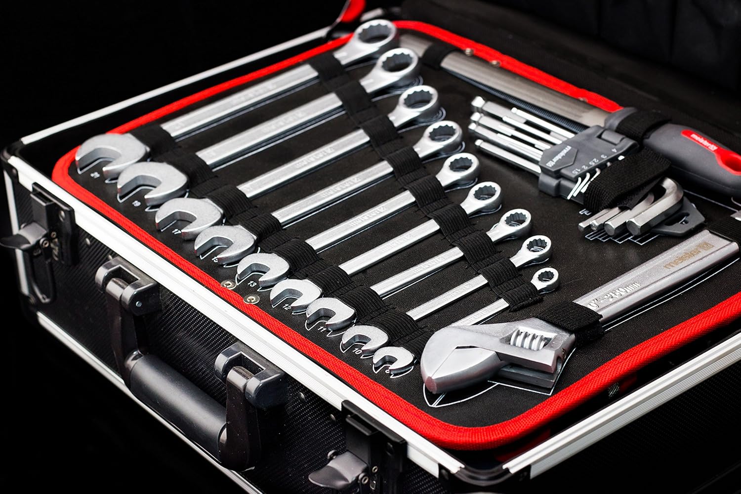 Meister Trolley con attrezzi, 156 pezzi, 8971440 - immagine 7