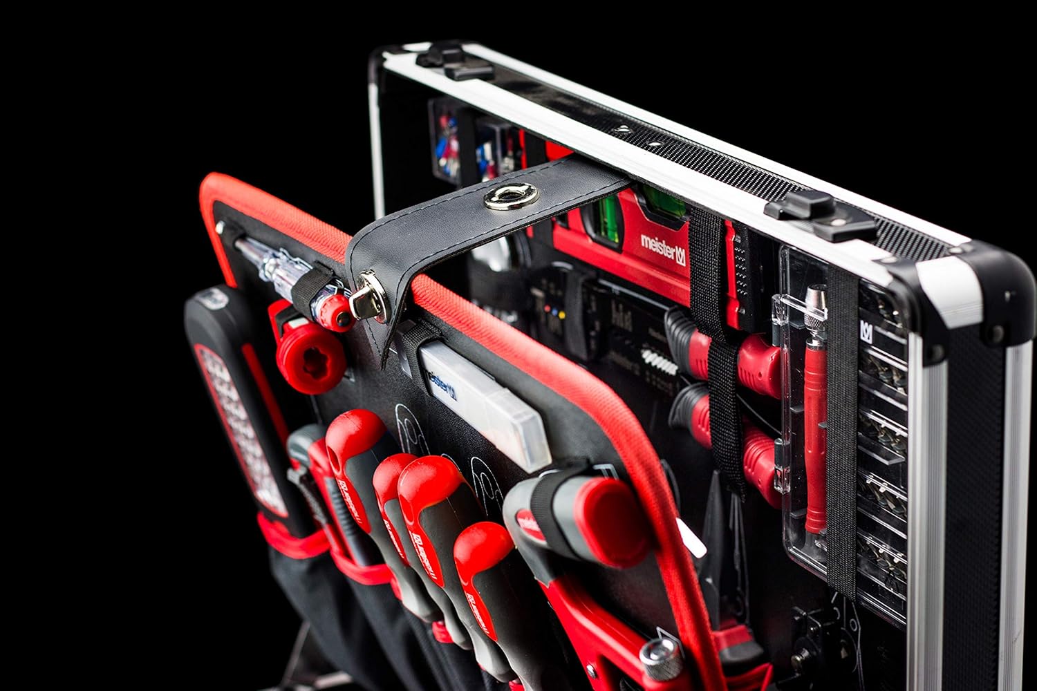 Meister Trolley con attrezzi, 156 pezzi, 8971440 - immagine 8