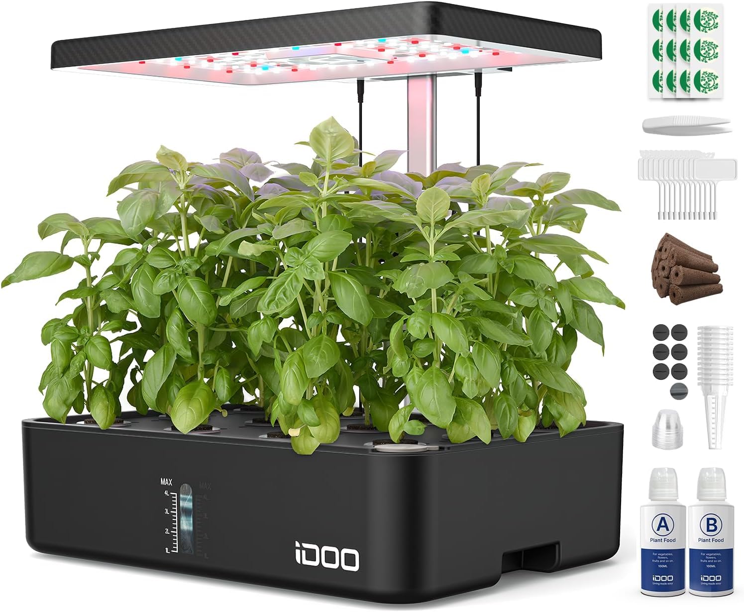 iDOO Smart Garden 12 Baccelli con Timer Automatico