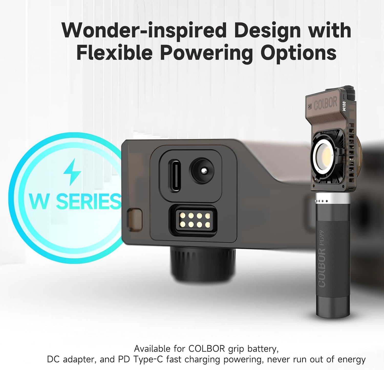 Colbor W100 - Luce Video LED Tascabile 100W - immagine 6