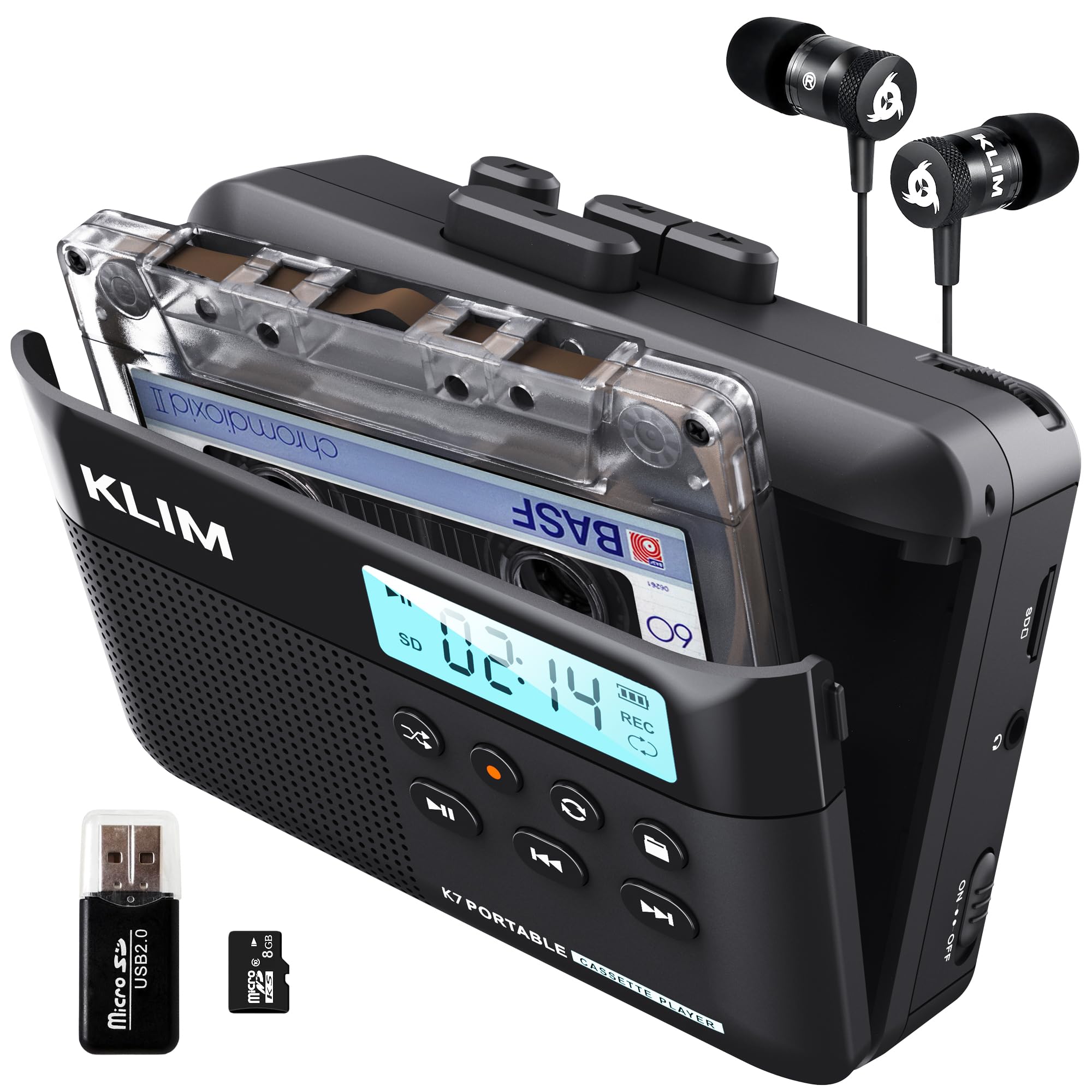 K7 Cassette Player - Convertitore Cassette MP3