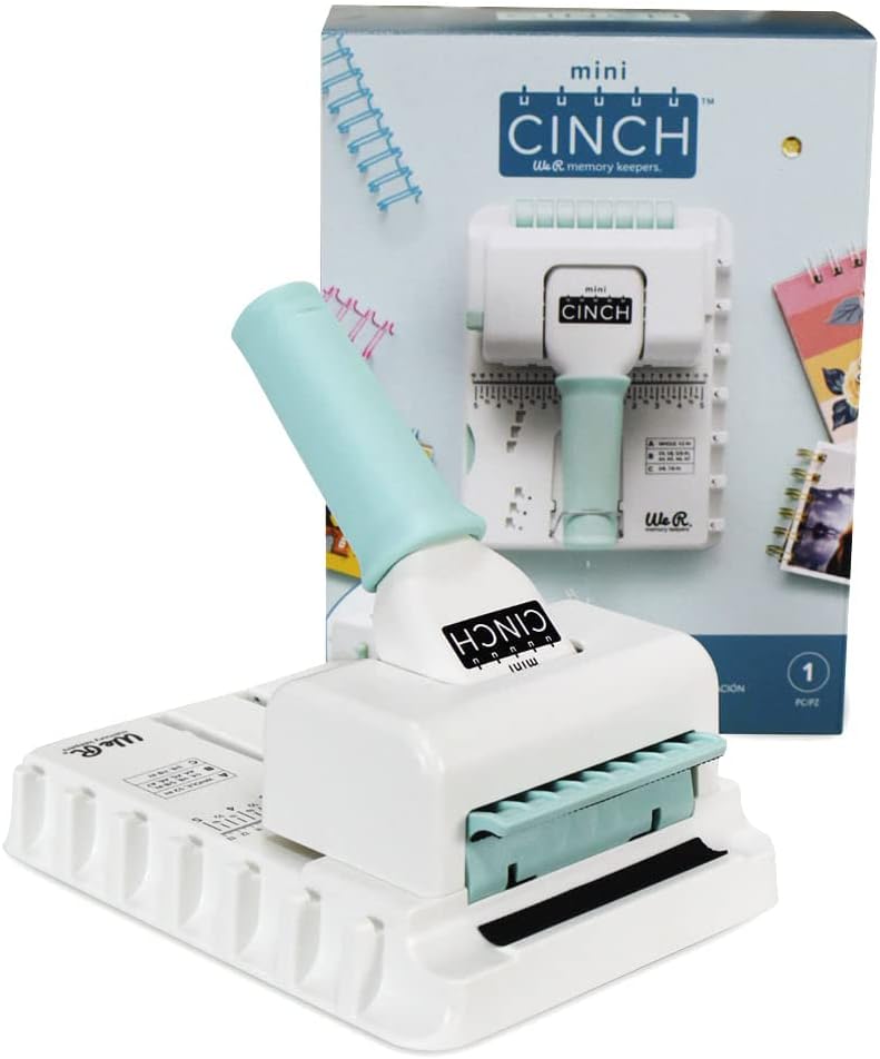 We R Memory Keepers Mini Cinch Binding Tool, Altro Materiale, Bianco, OS - immagine 7